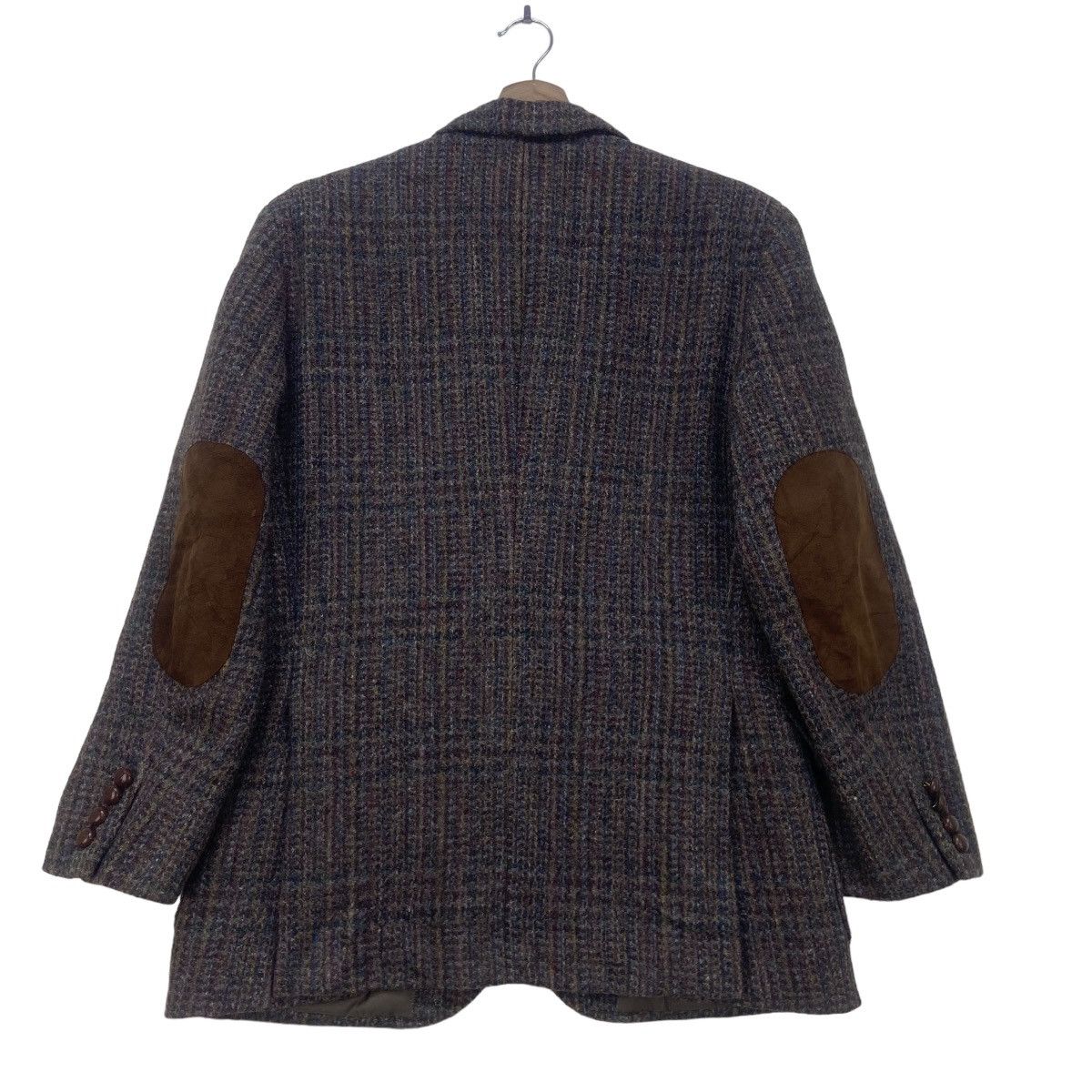 Harris Tweed Vintage Hariss Tweed X Cavarly Patchwork Wool Coat Size US S / EU 44-46 / 1 - 4 Thumbnail