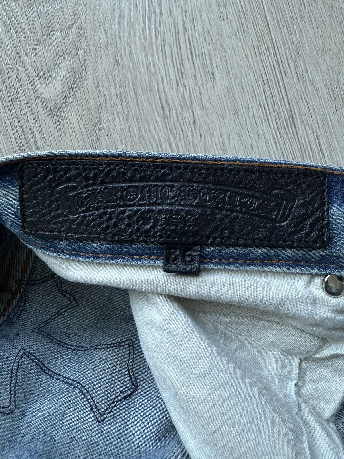Chrome Hearts Chrome Hearts Levi’s 501 Denim Jeans Size US 36 / EU 52 - 8 Thumbnail