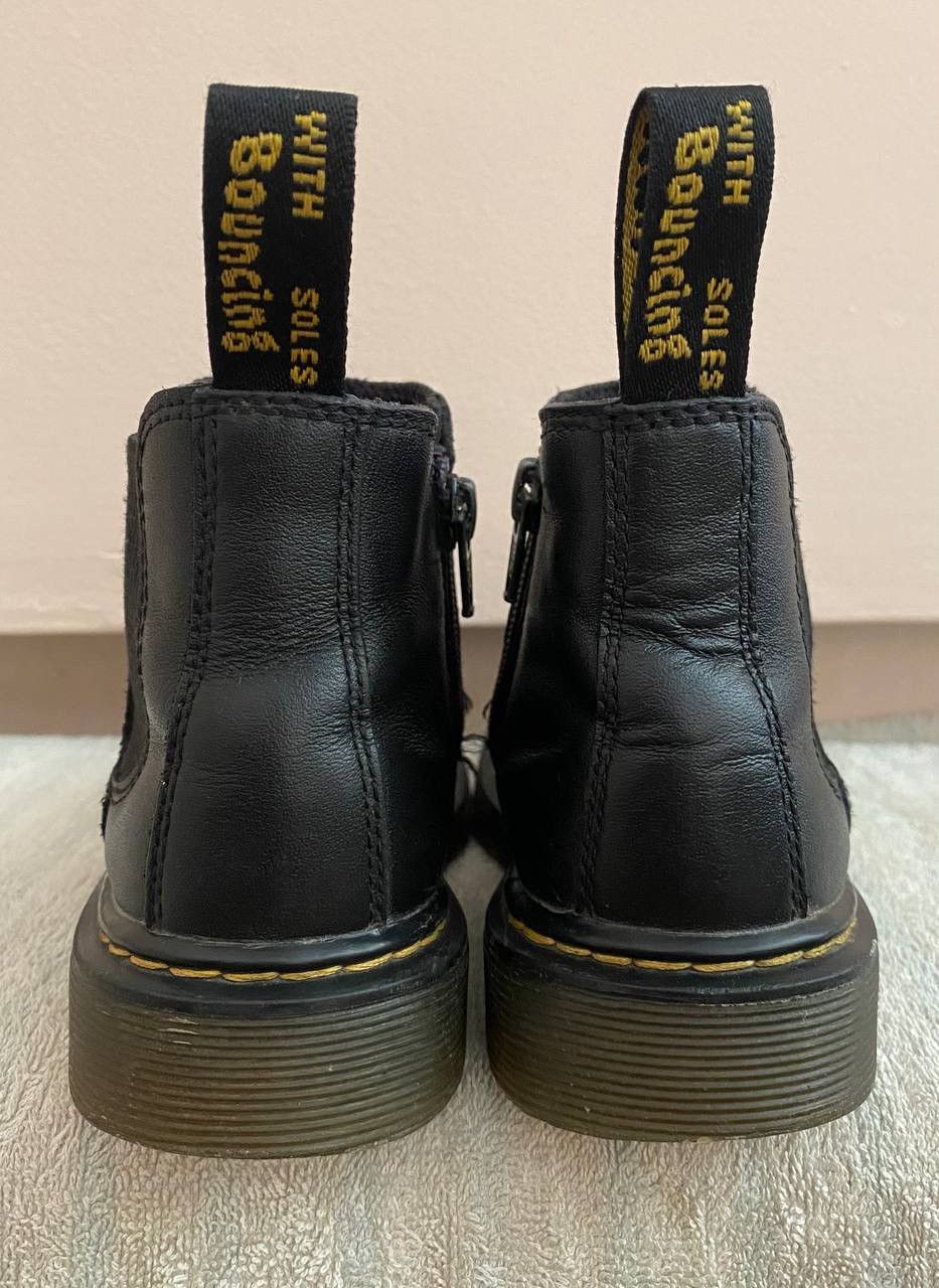 Dr. Martens × Vintage Dr. Martens JUNIOR 2976 SOFTY T LEATHER CHELSEA BOOTS Size US 4 / IT 34 - 5 Thumbnail