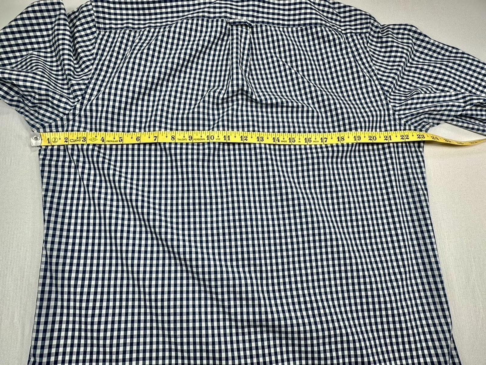 Izod Izod Checked Embroidered Button Down Shirt Blue Men's Medium Size US M / EU 48-50 / 2 - 10 Thumbnail