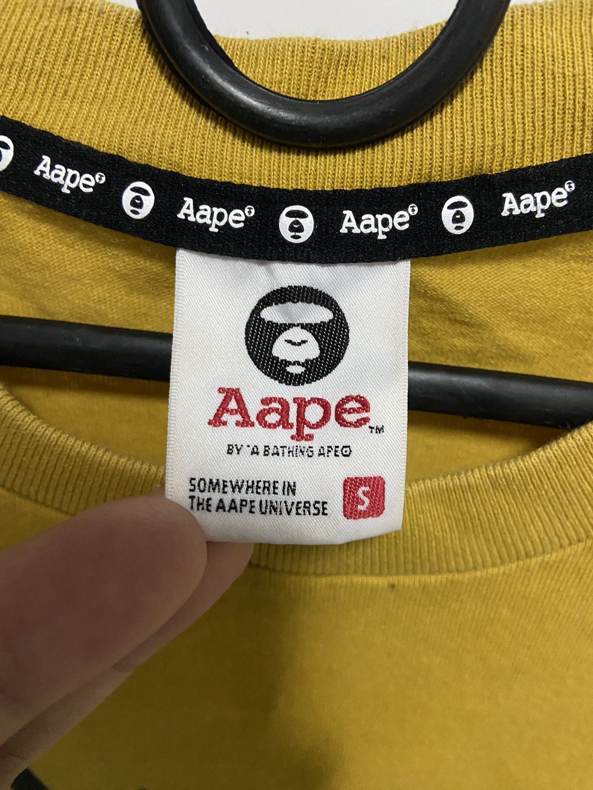 Aape × Bape Bape Ape now tee big logo Size US S / EU 44-46 / 1 - 5 Thumbnail