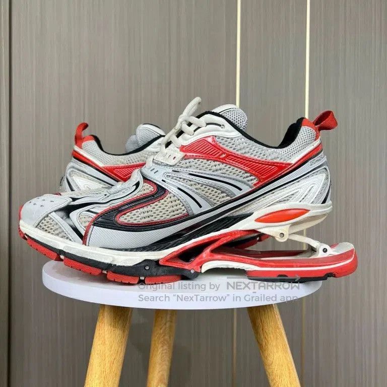 Balenciaga Balenciaga X-Pander Distressed Dad Sneakers. Size US 9 / EU 42 - 4 Thumbnail