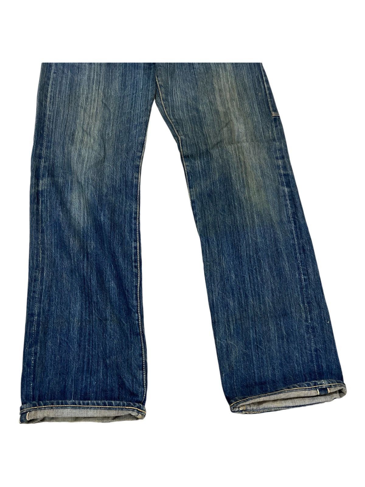 Kapital Archive Kapital Indigo Slubby Denim Selvaged Carpenter Jeans Size US 29 - 3 Thumbnail
