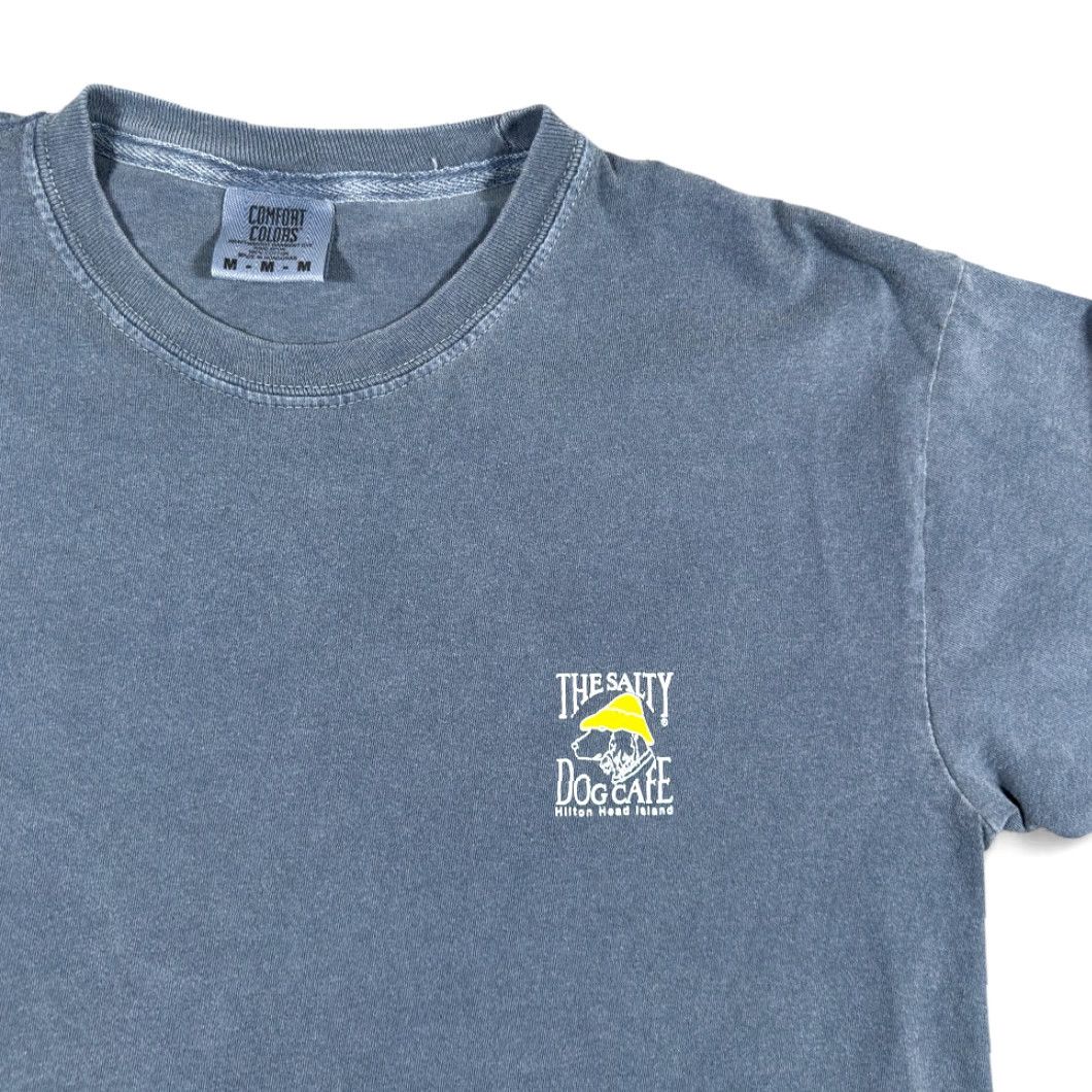 Comfort Colors Salty Dog Cafe Shirt Adult MEDIUM Blue Cotton Hilton Head South Carolina Y2K Size US M / EU 48-50 / 2 - 3 Thumbnail