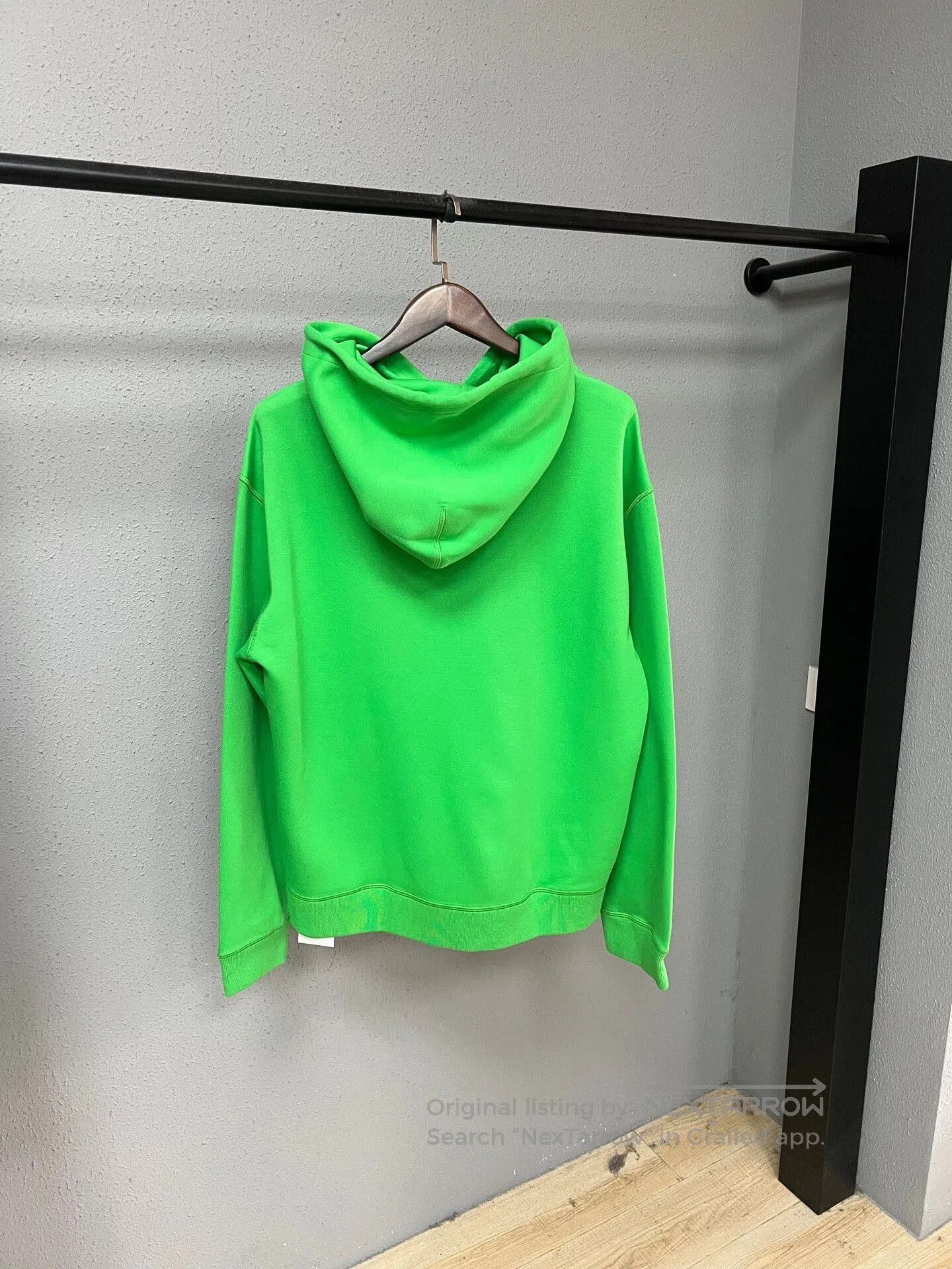 Louis Vuitton Louis Vuitton Green Logo Drawstring Hoodie. Size US XXL / EU 58 / 5 - 2 Thumbnail