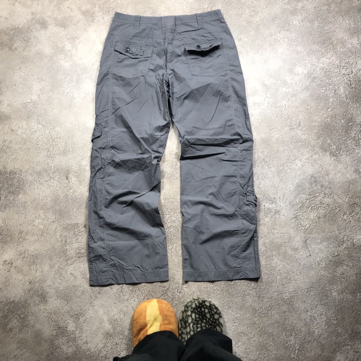Vintage Vintage 90s Baggy Cargo Pants Distressed Thrashed Grunge 30 Size 30" / US 8 / IT 44 - 5 Thumbnail