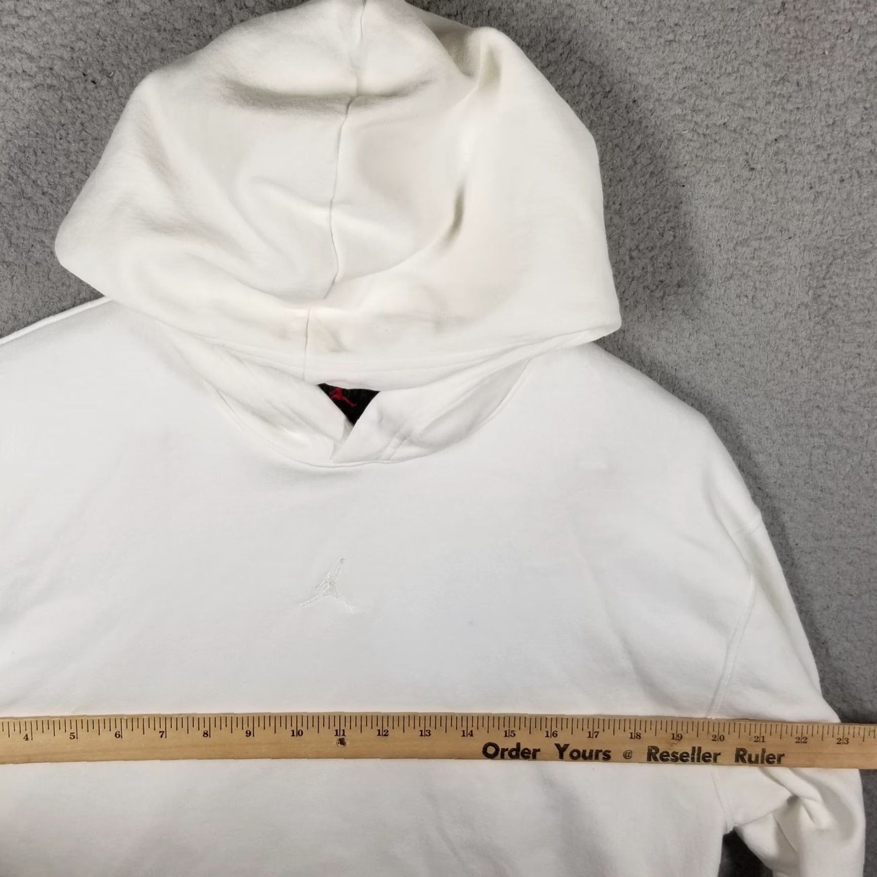 Nike Nike Air Jordan MVP Statement Fleece Hoodie White Jumpman Rare M FV7223 SAMPLE Size US M / EU 48-50 / 2 - 7 Thumbnail