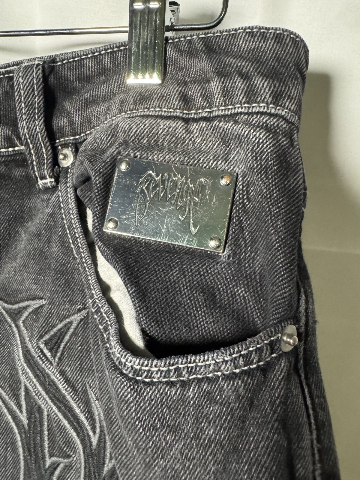 Revenge Revenge Thorn Denim Size US 32 / EU 48 - 5 Thumbnail