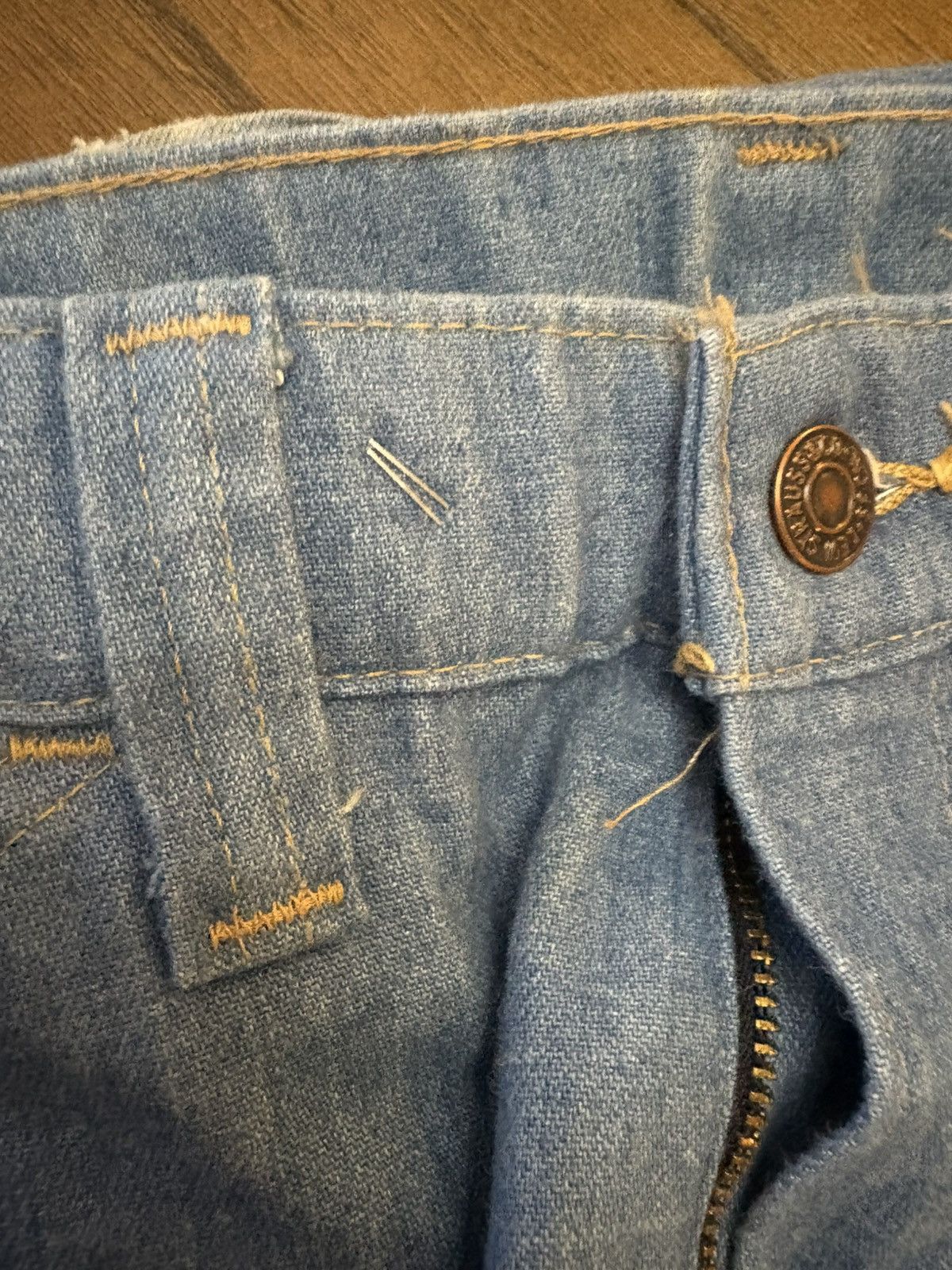Levi's Vintage Clothing Vintage Orange Tag Flared Fashion Levi’s 1970s Size US 28 / EU 44 - 10 Thumbnail