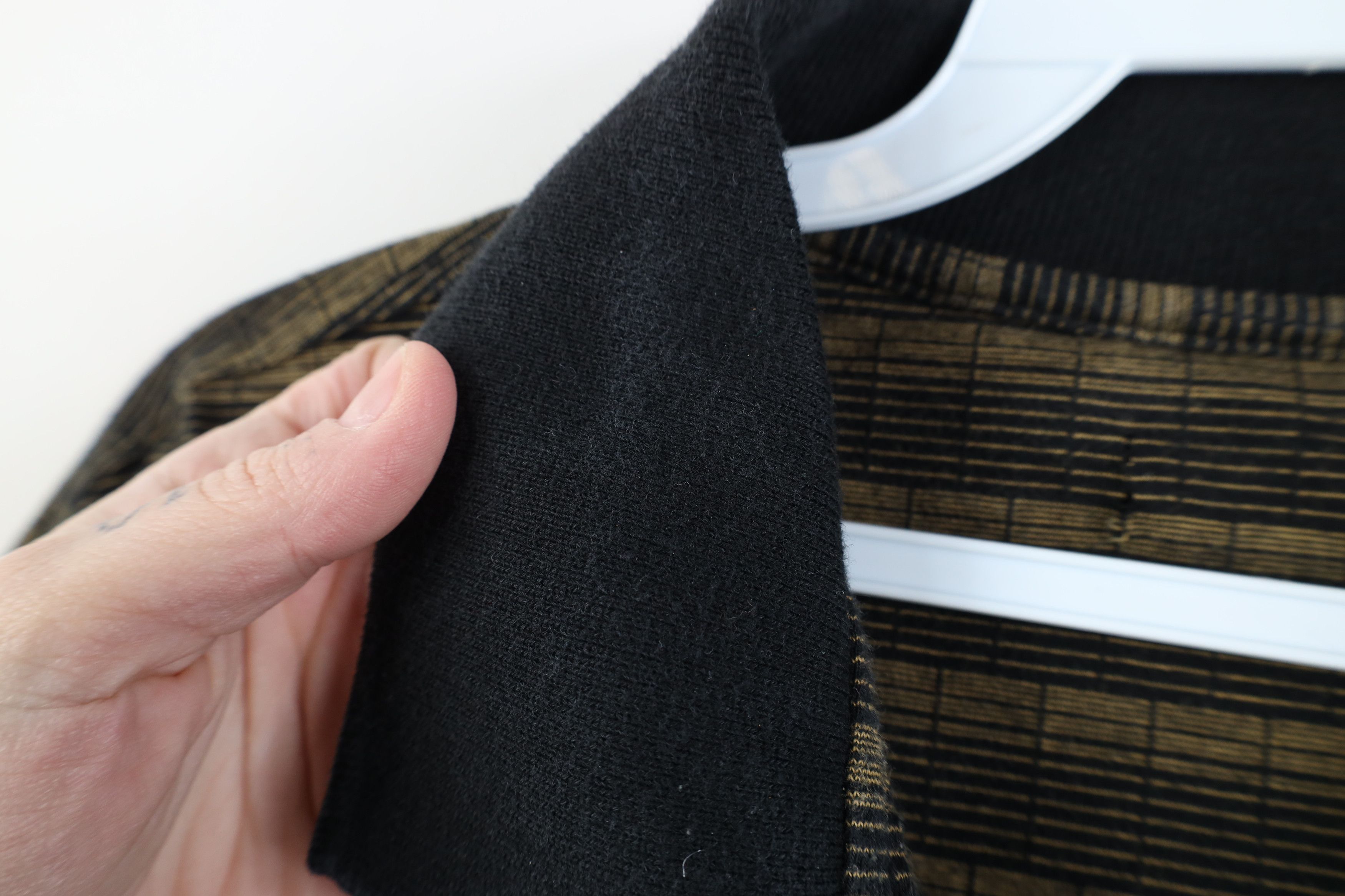 Vintage Vintage 90s Streetwear Striped Knit Collared Golf Polo Shirt Size US XL / EU 56 / 4 - 4 Thumbnail