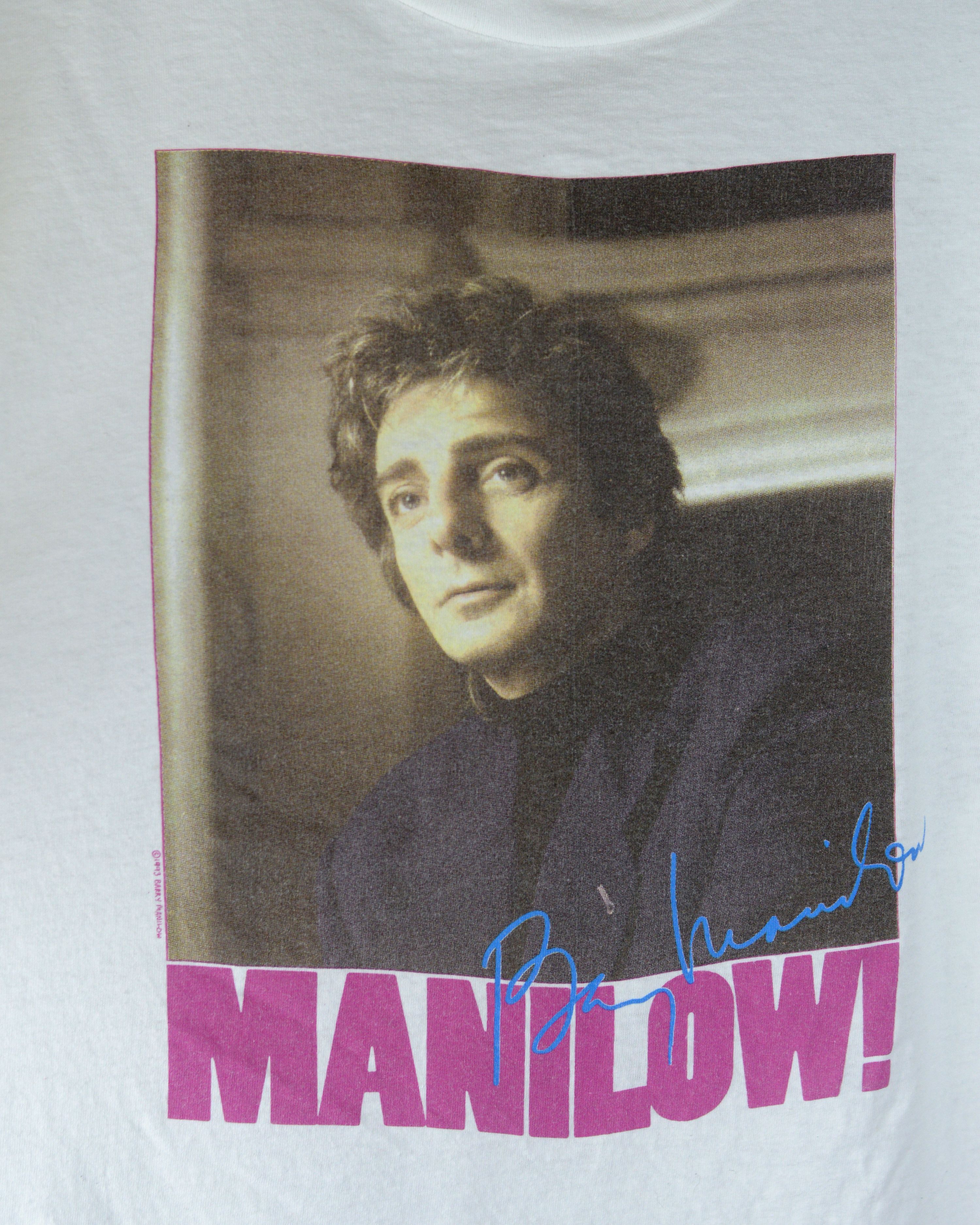 Vintage Vintage Barry Manilow Hits Tour 1993 Size US XL / EU 56 / 4 - 3 Thumbnail
