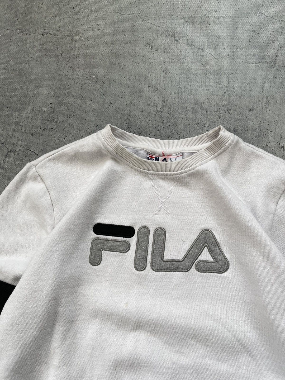 Fila FILA BIG LOGO Y2K Sweatshirt Size US XS / EU 42 / 0 - 4 Thumbnail