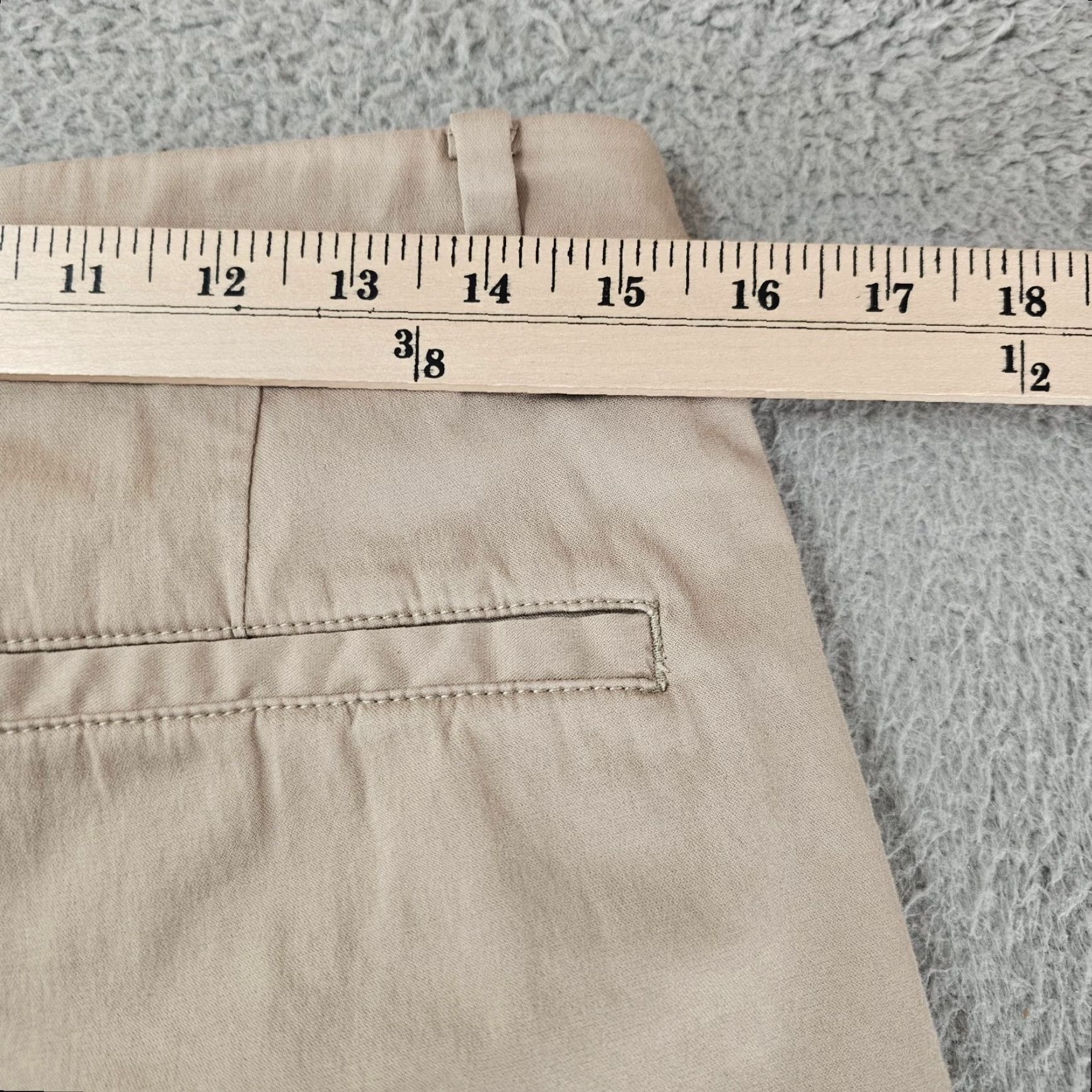 Vintage Bird Dogs Pants Mens 32x30 Khaki Chino Regular Slimming Breathable Stretch Pockets Logo 30 Inseam Casual Workwear Autumn Spring Summer Tan Brown Size US 32 / EU 48 - 7 Thumbnail