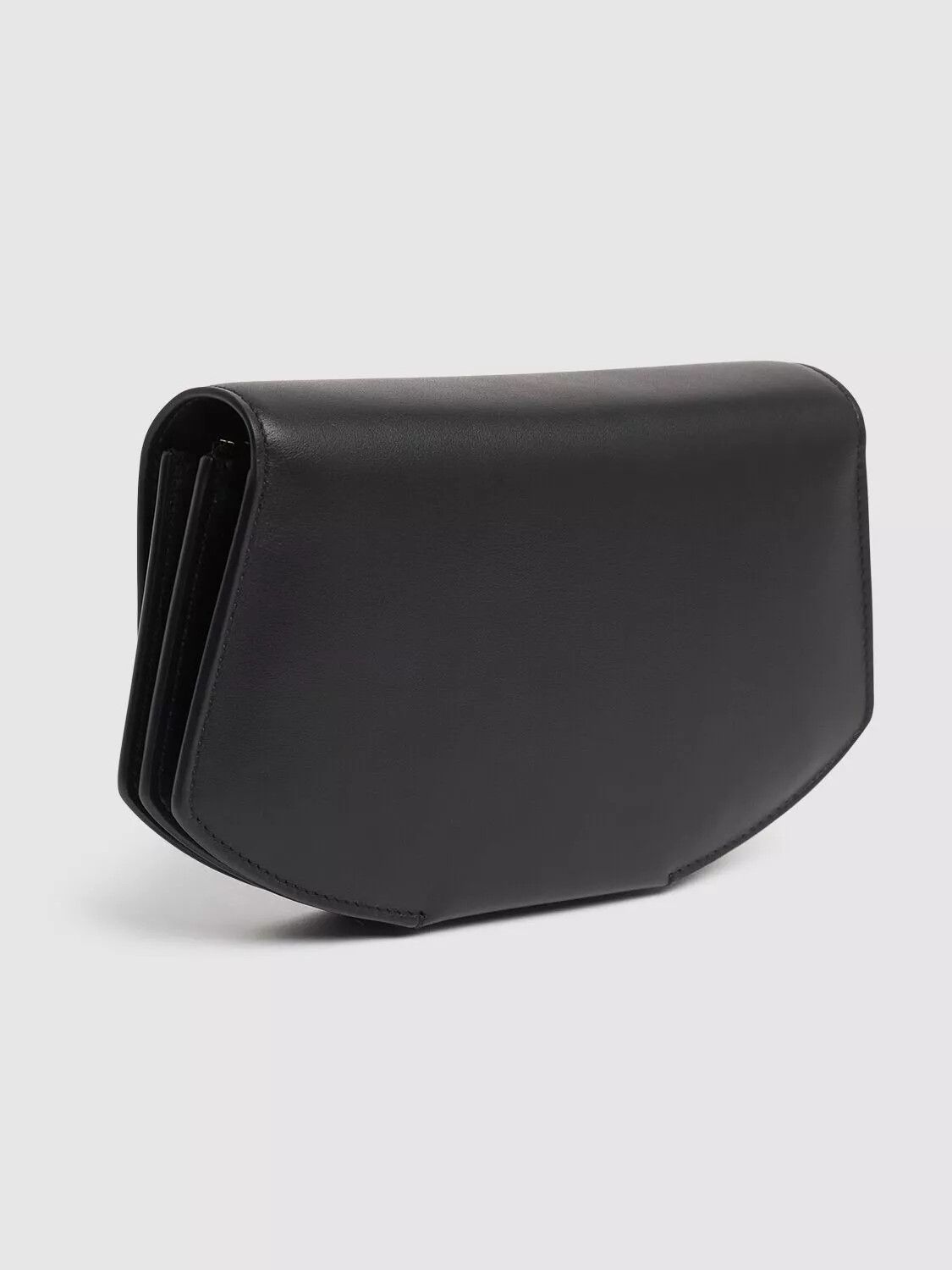 Savette SAVETTE Florence Black Leather Clutch New And Authentic Size ONE SIZE - 4 Thumbnail