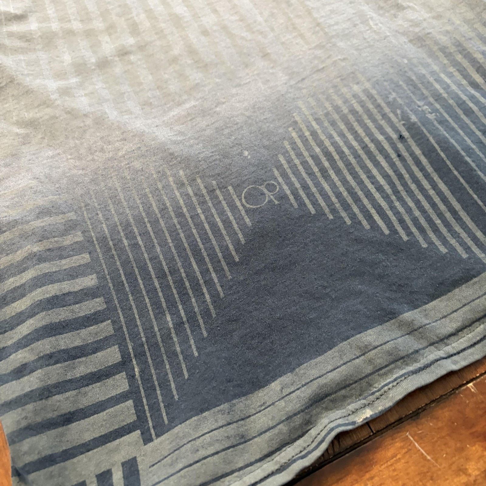 Ocean Pacific Ocean Pacific Shirt Mens Small Gray Geometric Stripe OP Tee Size US S / EU 44-46 / 1 - 4 Thumbnail