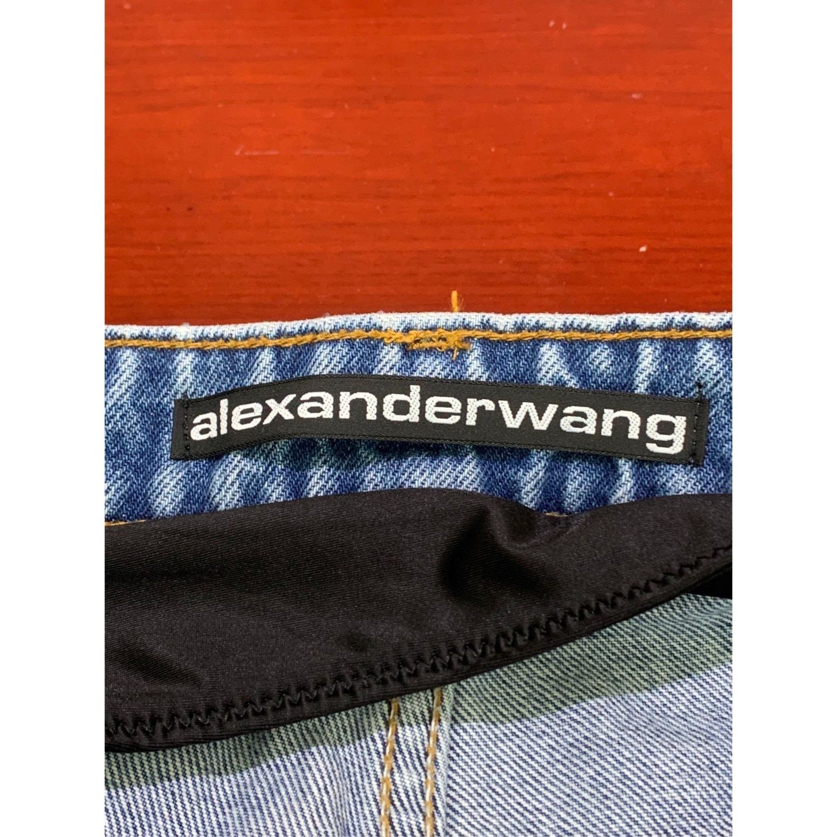 Alexander Wang Alexander Wang Unilateral Bikini Straight Leg Jeans Size 30 Size 30" / US 8 / IT 44 - 4 Thumbnail