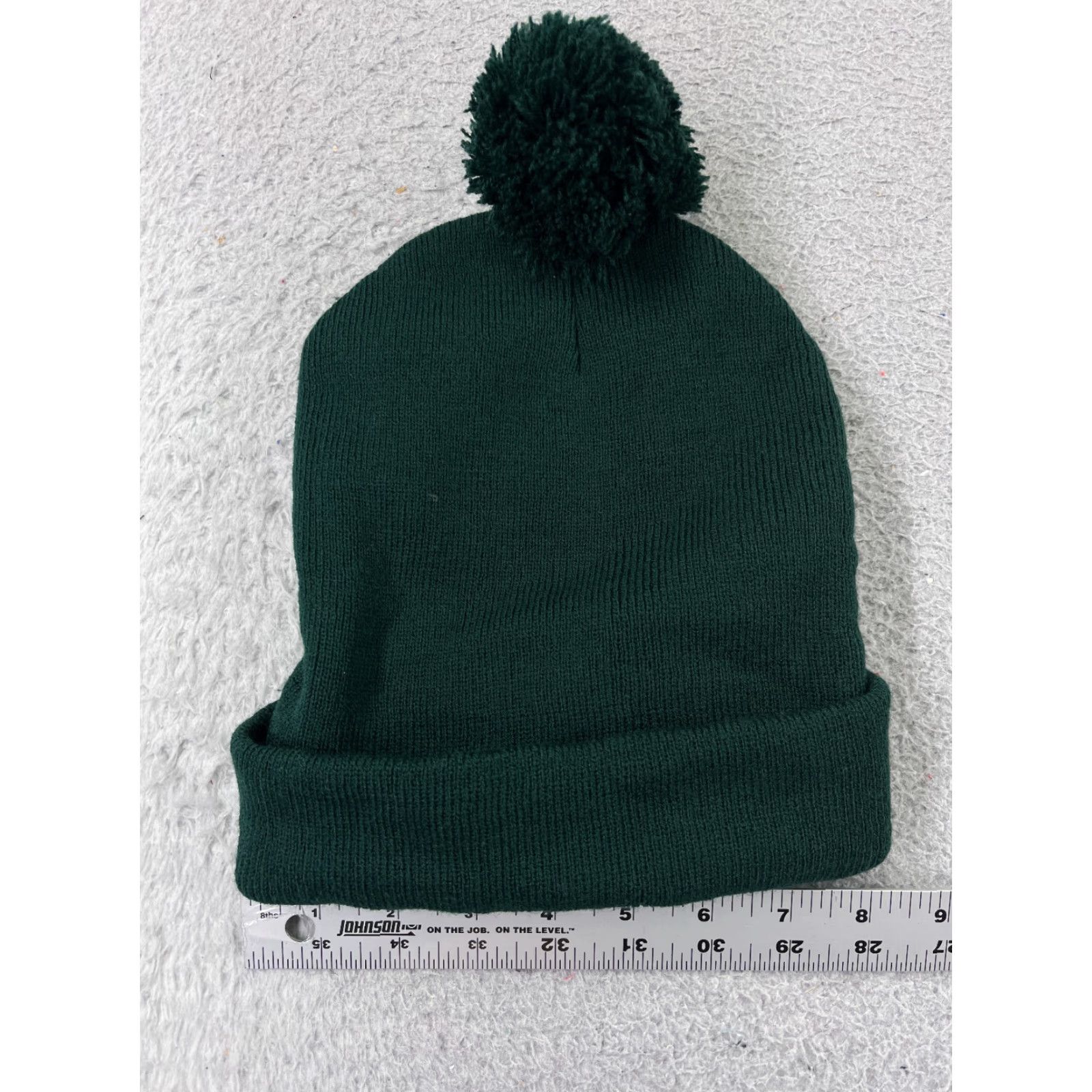 Equipment PromoHeadwear Beanie Sunbelt Toque Adult One Size Green Knit Logo Acrylic Equipment Rental Pom Size ONE SIZE - 4 Thumbnail