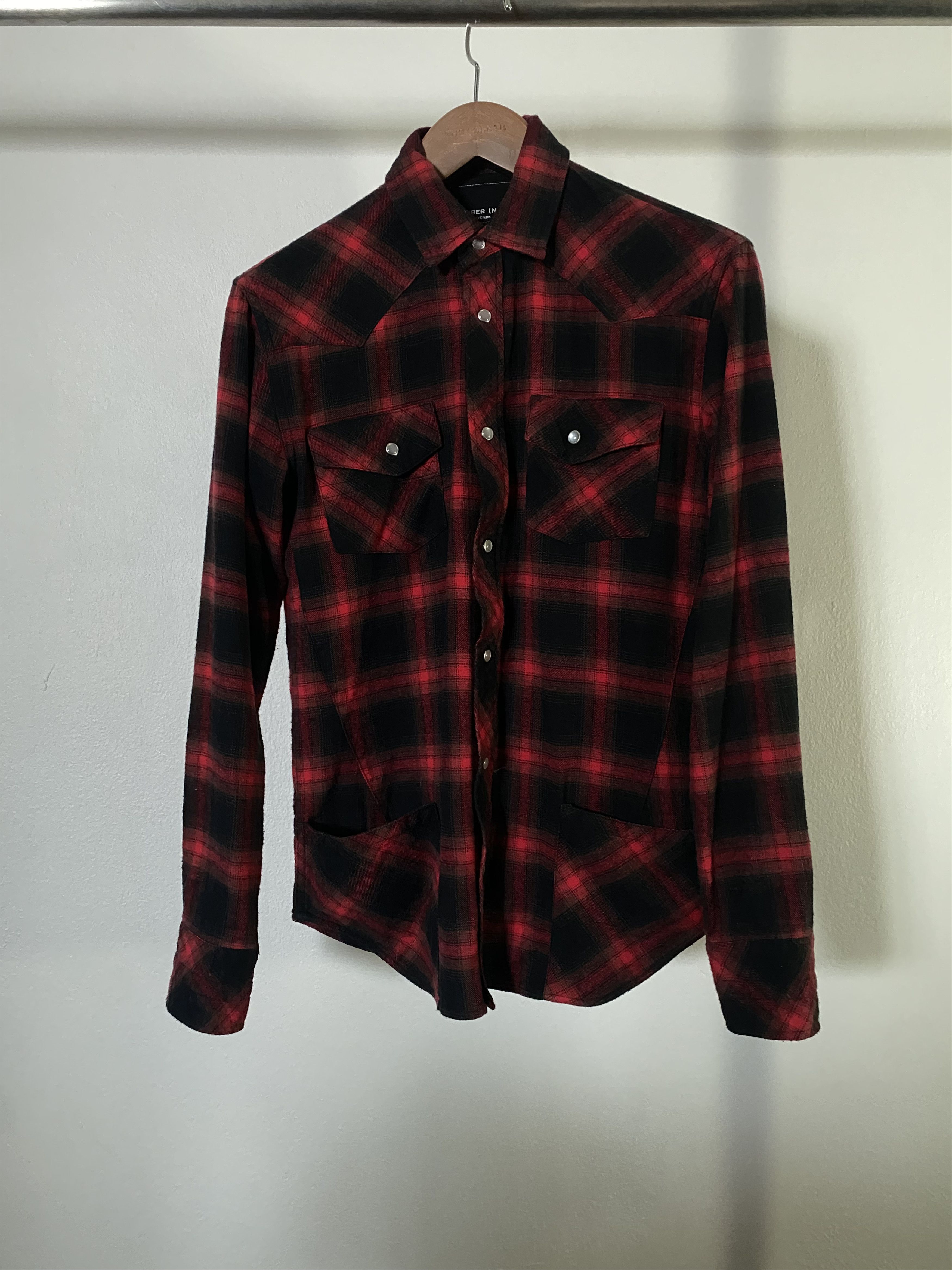 Extra Pocket Western Flannel