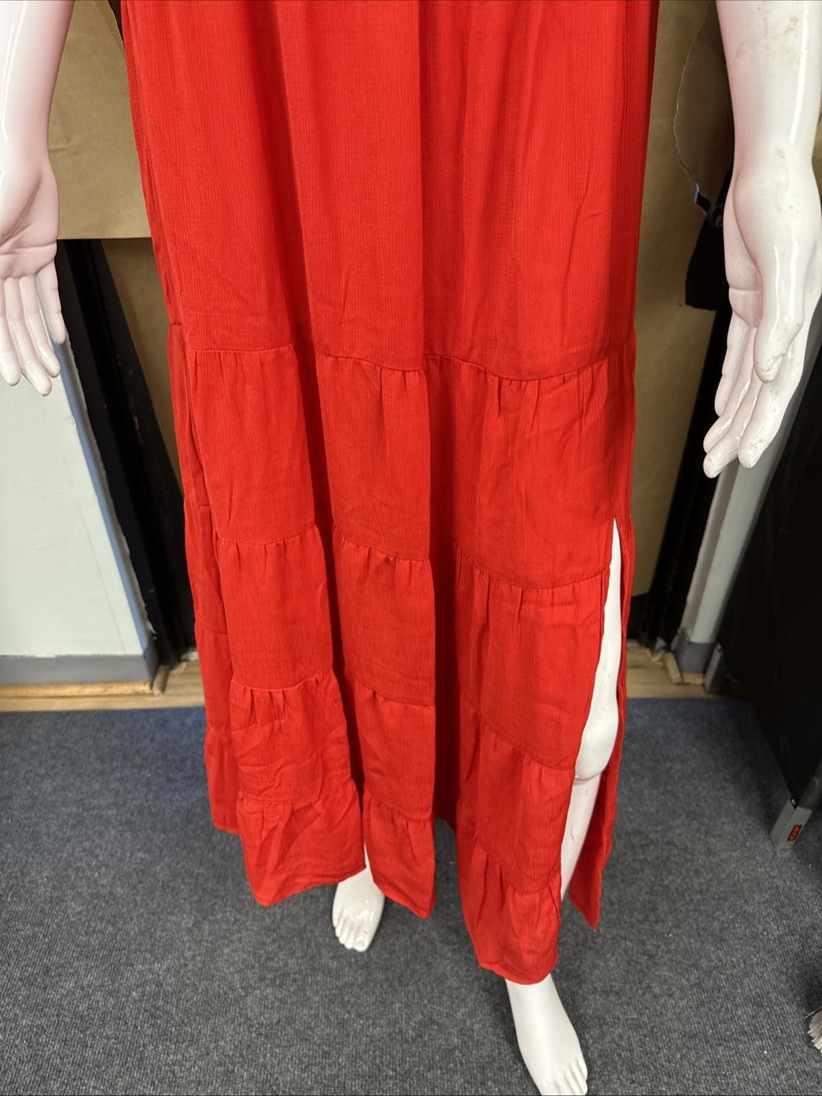 Other Wild Fable Red Tube Top Flare Dress Sundress Medium New Size M / US 6-8 / IT 42-44 - 3 Thumbnail