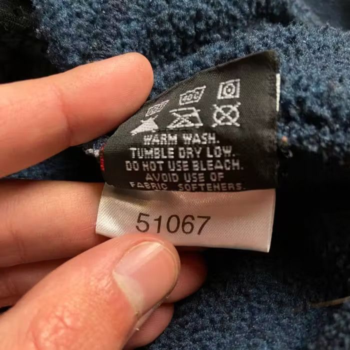 Fjallraven Mens Sweater Fjallraven Full Zip Polartec Size S Blue Size US S / EU 44-46 / 1 - 8 Thumbnail