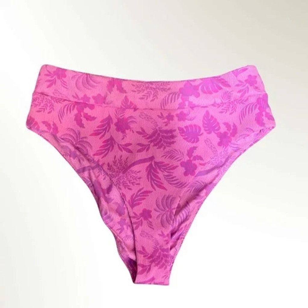 Other NWOT Kulani Kinis High Waist Cheeky Bikini Bottom Women 2XL Size ONE SIZE - 9 Thumbnail