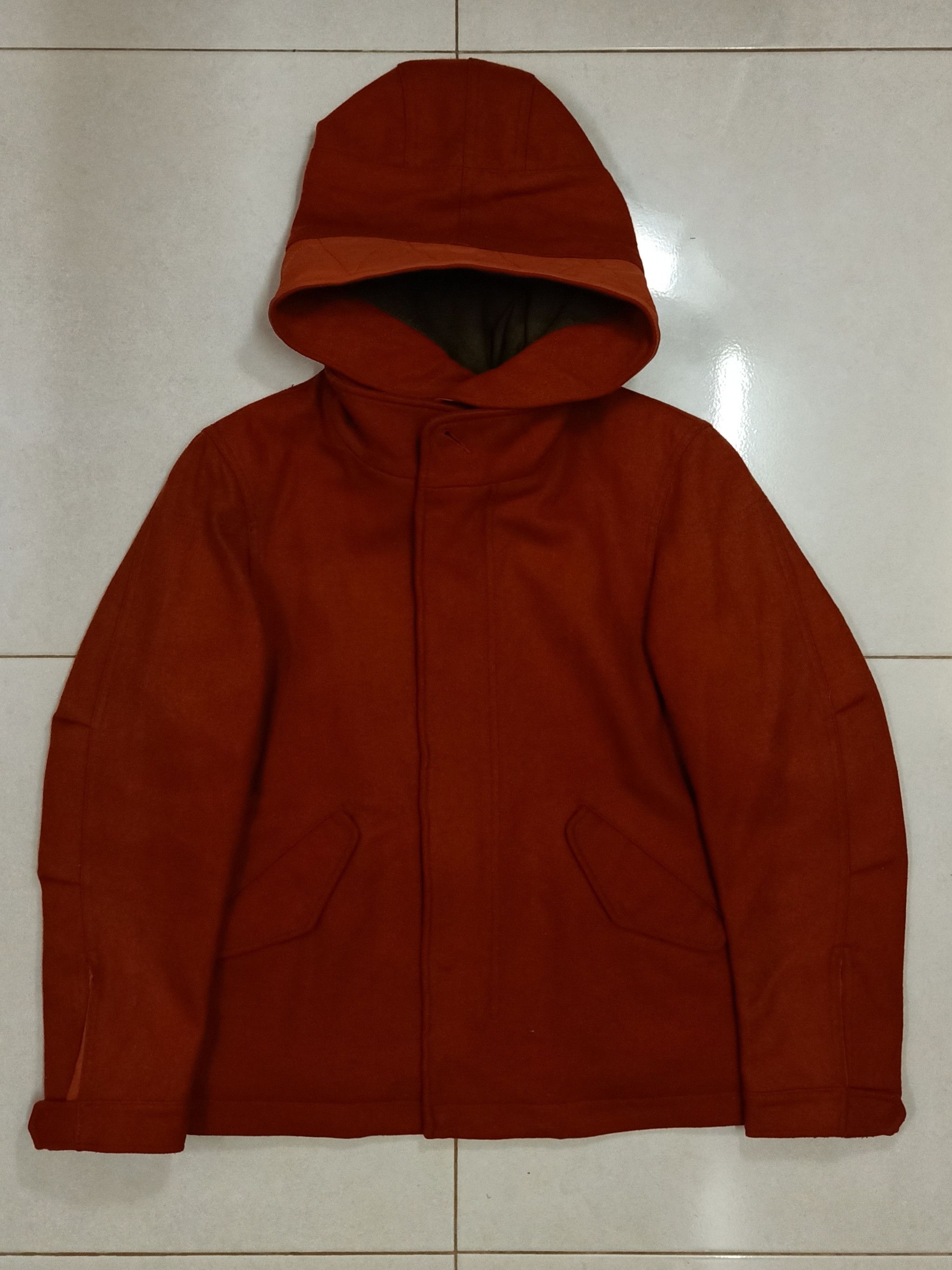 Japanese Brand GREEN LABEL RELAXING United Arrows Orange Hoodie Jackets Size US XS / EU 42 / 0 - 2 Thumbnail