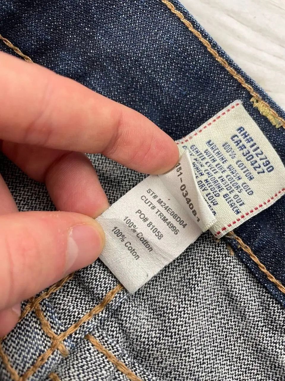 True Religion Vintage True Religion Jack Denim Jeans Japan Y2K Size US 30 / EU 46 - 14 Thumbnail