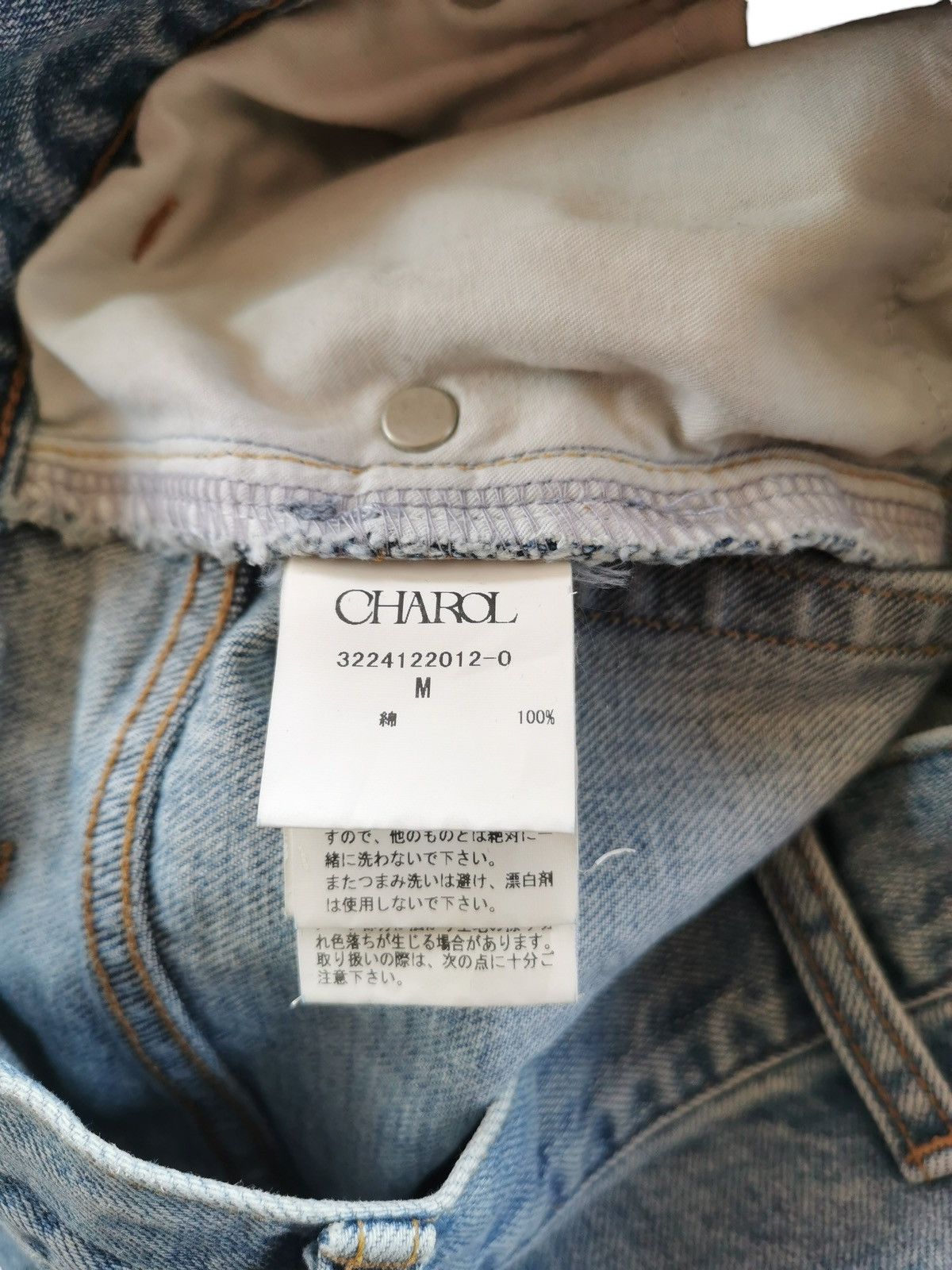 Vintage Charol Wide Open Jeans Size 26" / US 2 / IT 38 - 7 Thumbnail