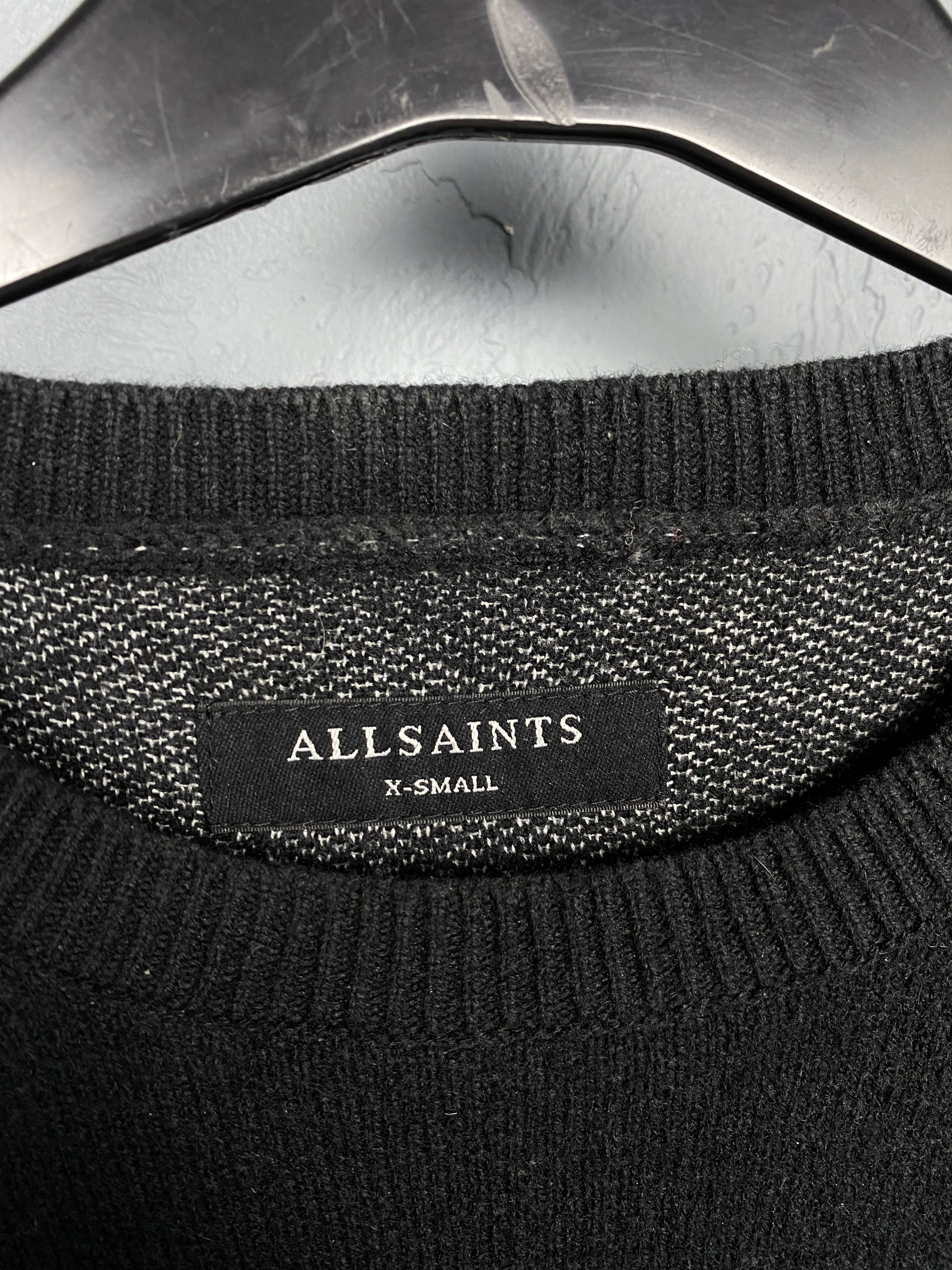 Allsaints Allsaints Korttan Crew Neck Wool Knit Oversized Sweater Size US S / EU 44-46 / 1 - 4 Thumbnail