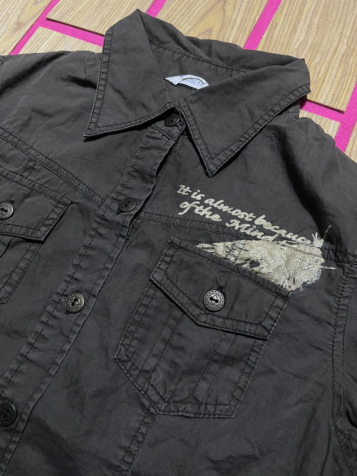 If Six Was Nine Y2K CORNFLAKE short sleeve shirt ifsix style Size M / US 6-8 / IT 42-44 - 6 Thumbnail