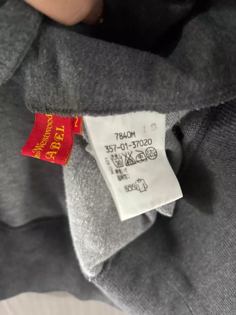 Vivienne Westwood Vivienne Westwood Light gray thin hoodie Size M / US 6-8 / IT 42-44 - 6 Thumbnail