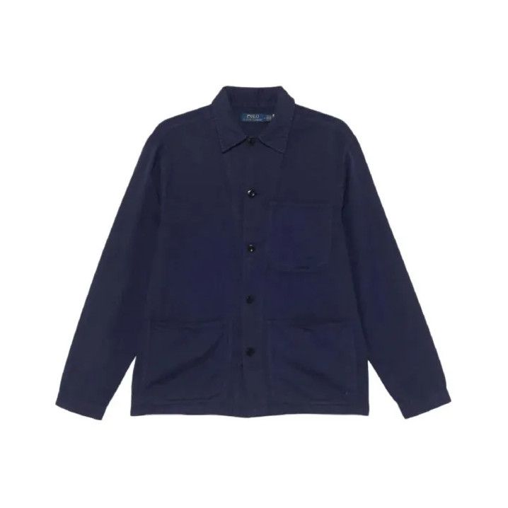Polo Ralph Lauren Polo Ralph Lauren Men's Solid Button Long Sleeve Shirt Size US L / EU 52-54 / 3 - 1 Thumbnail