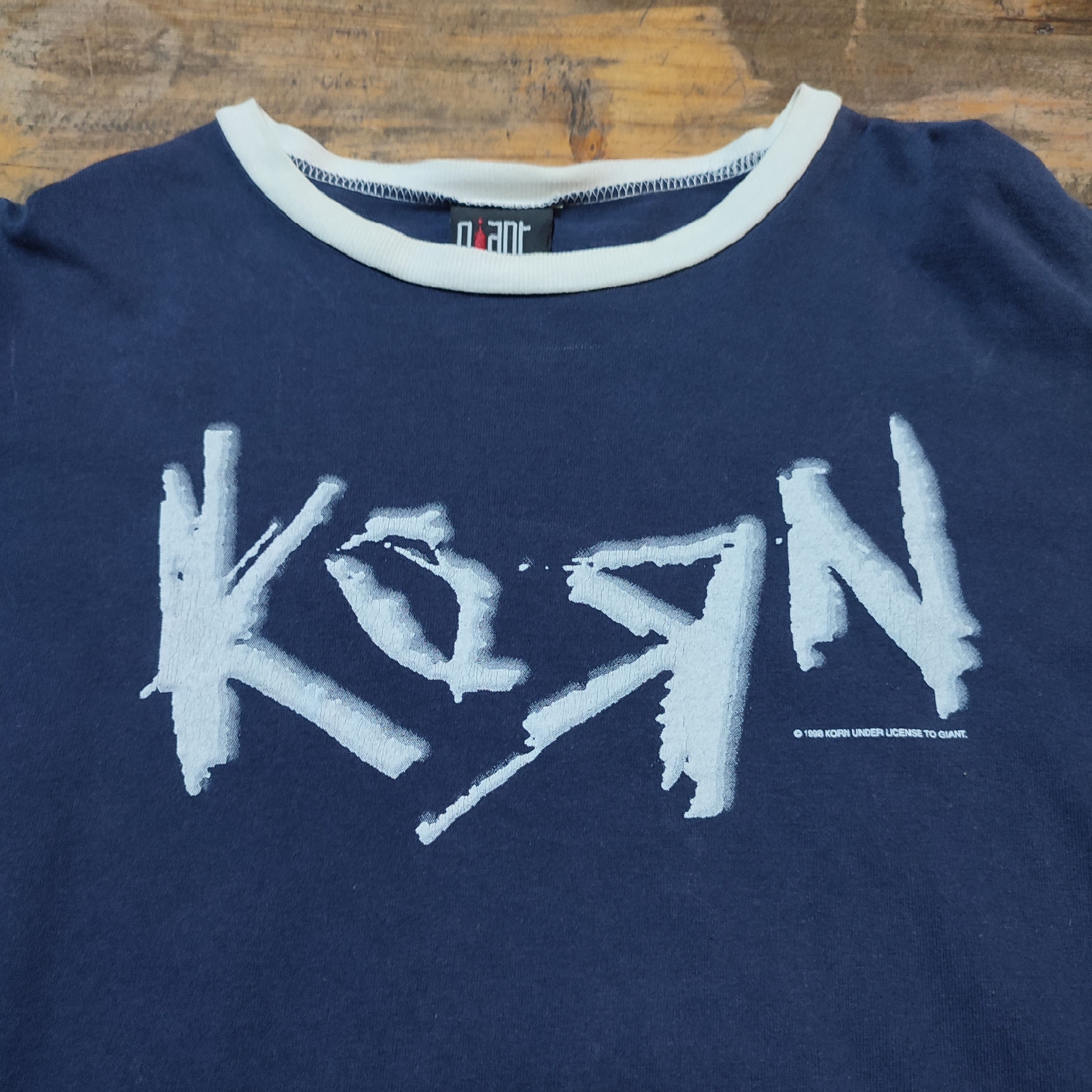 Band Tees × Vintage 🔥Rare🔥Vintage 1998 KORN T-shirt Size US L / EU 52-54 / 3 - 3 Thumbnail