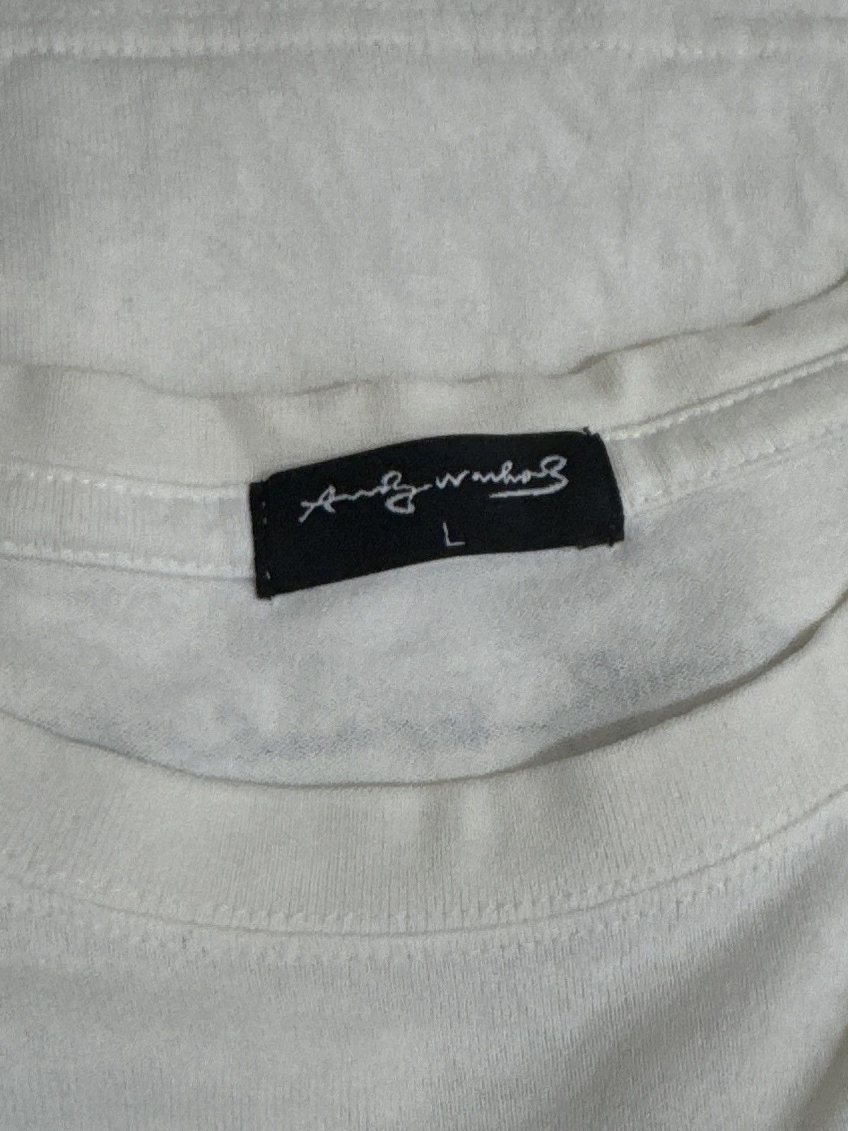 Andy Warhol × Designer × Uniqlo ANDY WARHOL UNIQLO SELF PORTRAIT PATCHES LONGSLEEVE TEE Size US L / EU 52-54 / 3 - 6 Thumbnail