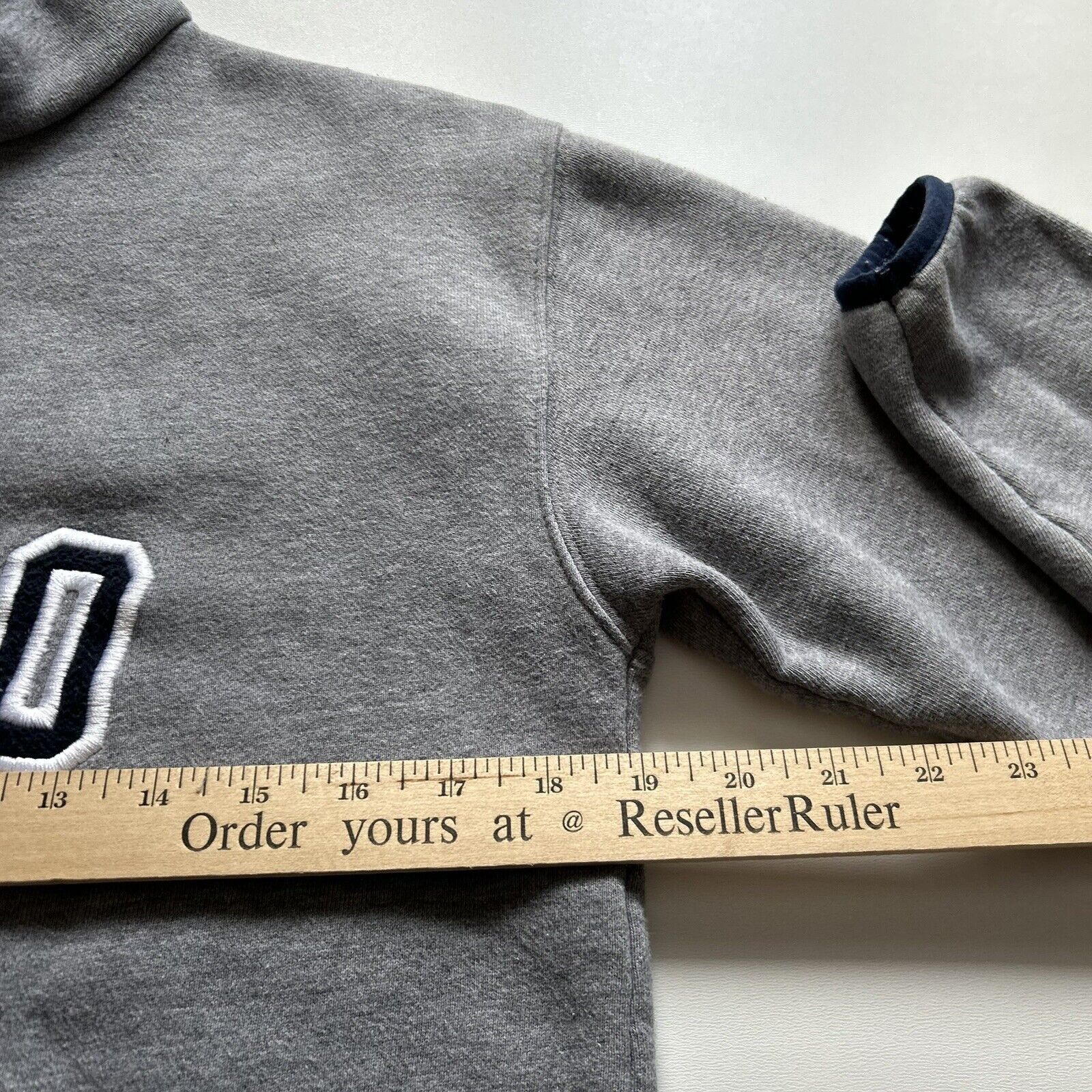 Ralph Lauren Vintage Y2K Polo Ralph Lauren Spell Out 1/4 Zip Sweater XS Size XS / US 0-2 / IT 36-38 - 4 Thumbnail