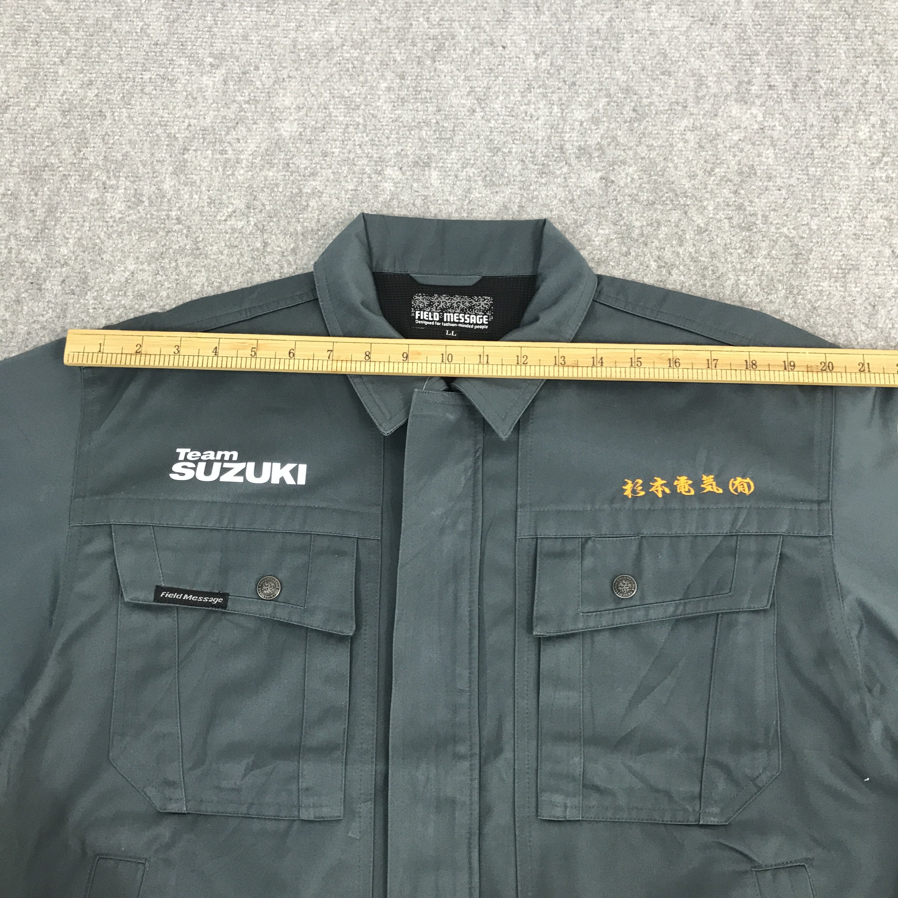 Japanese Brand Team Suzuki Japan Uniform Custom Sport Jacket Size US L / EU 52-54 / 3 - 5 Thumbnail