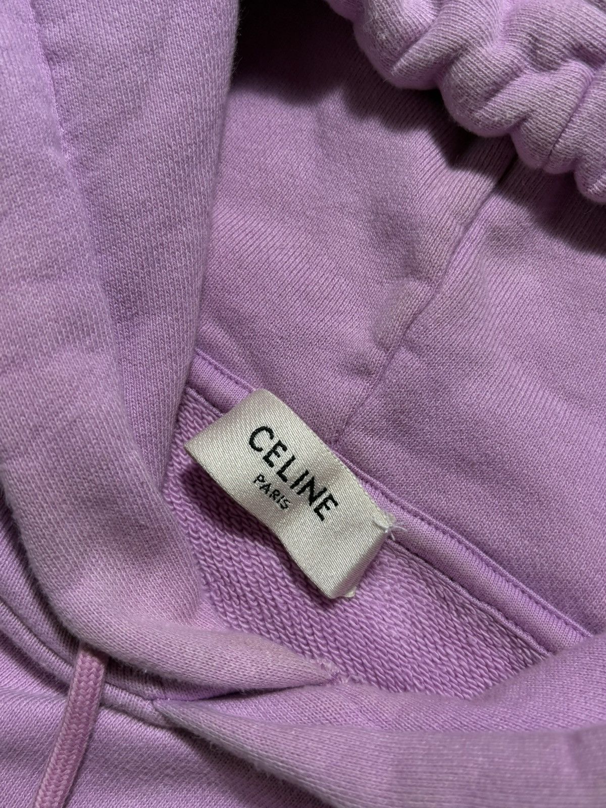 Celine Celine Classic Pink Logo Hoodie - Size M Size US M / EU 48-50 / 2 - 3 Thumbnail