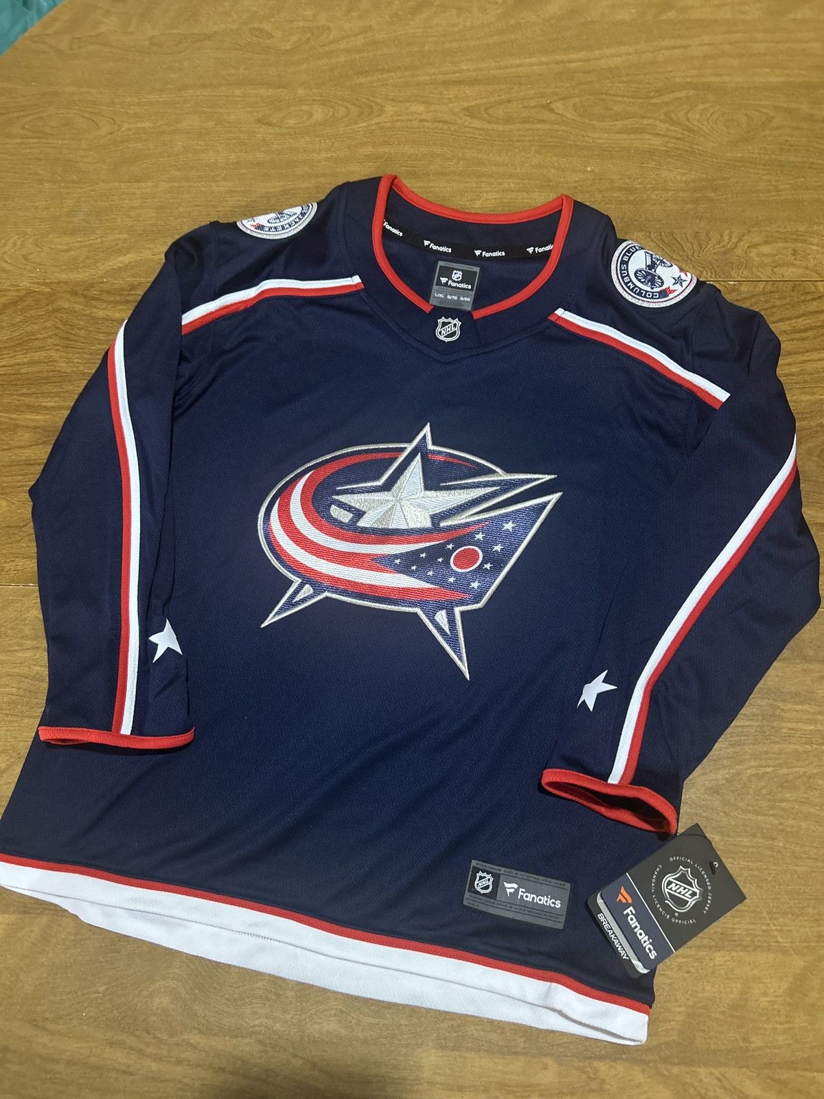 NHL Columbus Blue Jackets NHL Jersey Size US XS / EU 42 / 0 - 3 Thumbnail