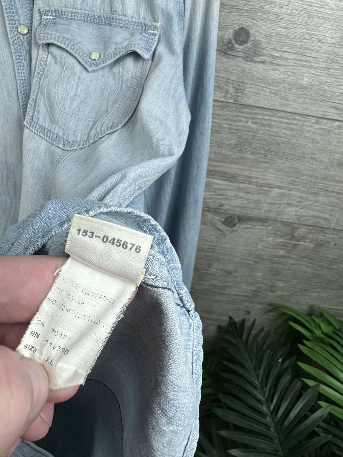 True Religion True Religion Bomber Jacket Jeans Vintage Size L Size US L / EU 52-54 / 3 - 11 Thumbnail