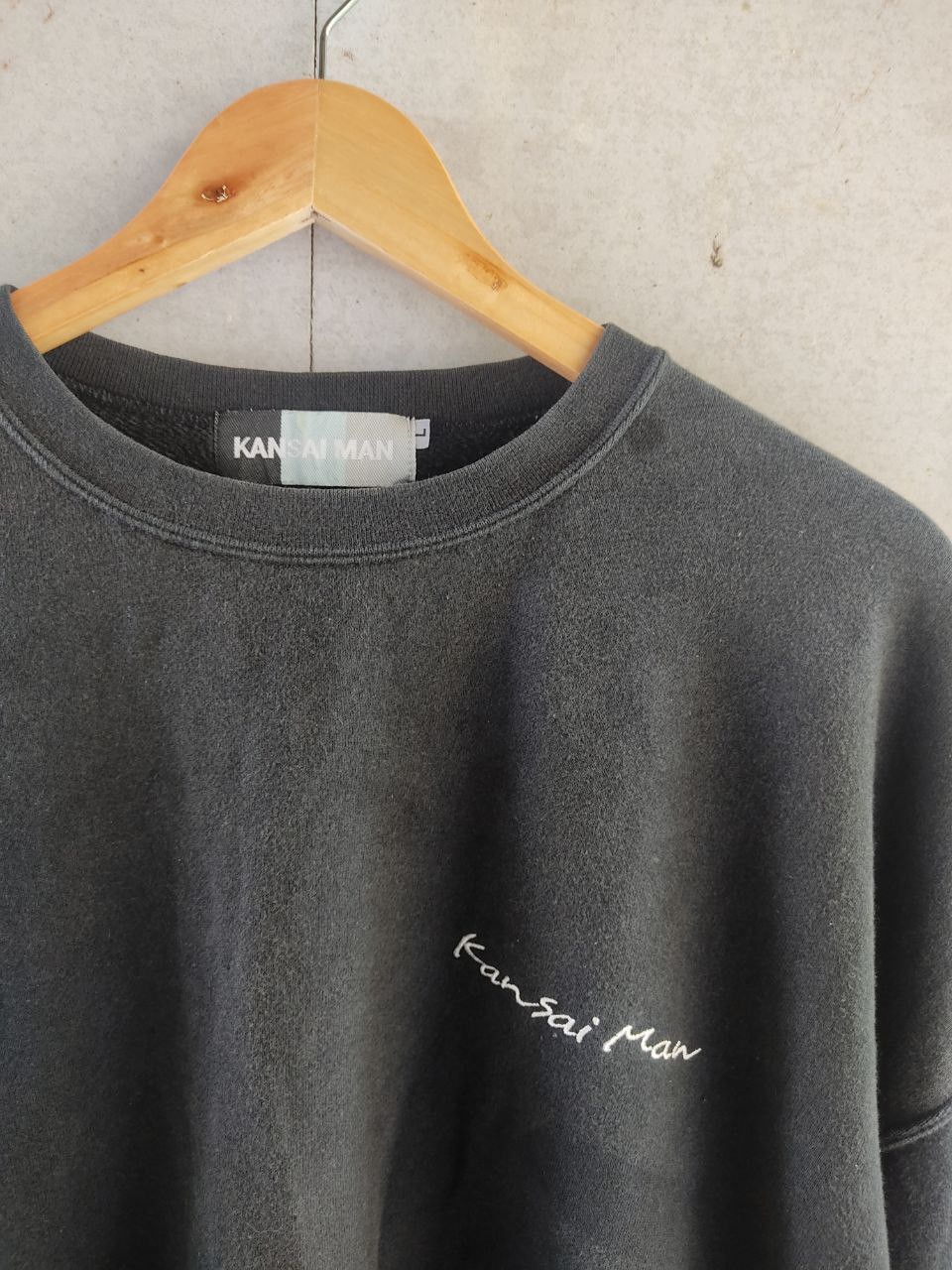 Japanese Brand × Kansai Yamamoto Kansai Man Yamamoto Sweatshirt Size US L / EU 52-54 / 3 - 4 Thumbnail