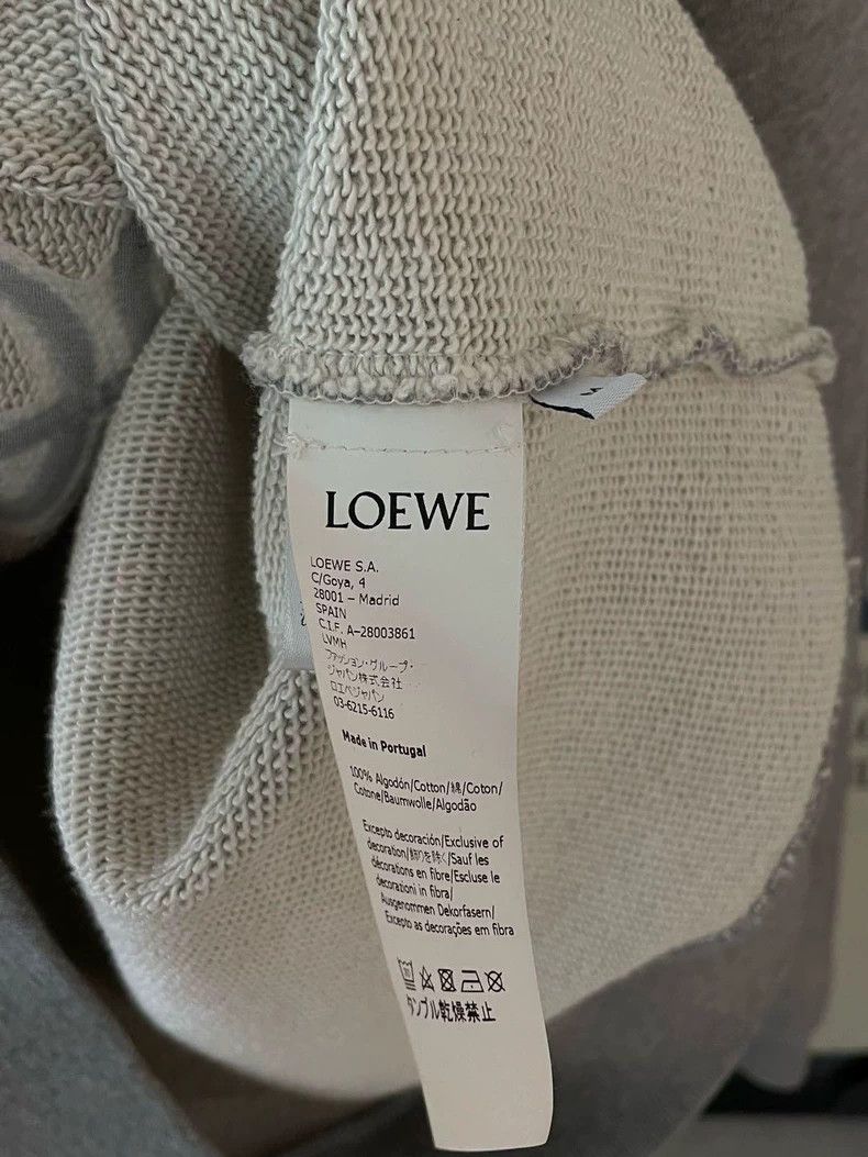 Loewe LOEWE Patchwork embroidered logo hoodie Size M / US 6-8 / IT 42-44 - 8 Thumbnail