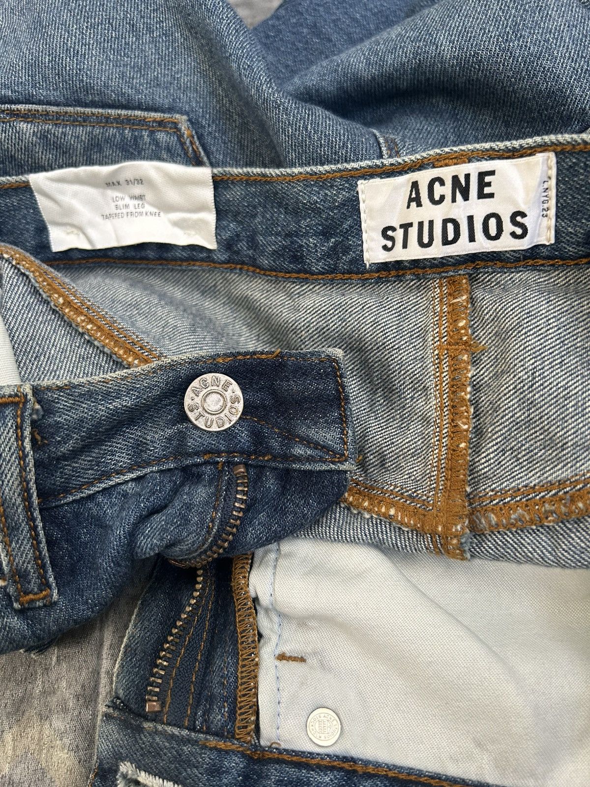 Acne Studios Acne studios Max vintage Blue 31/32 Size US 31 - 4 Thumbnail