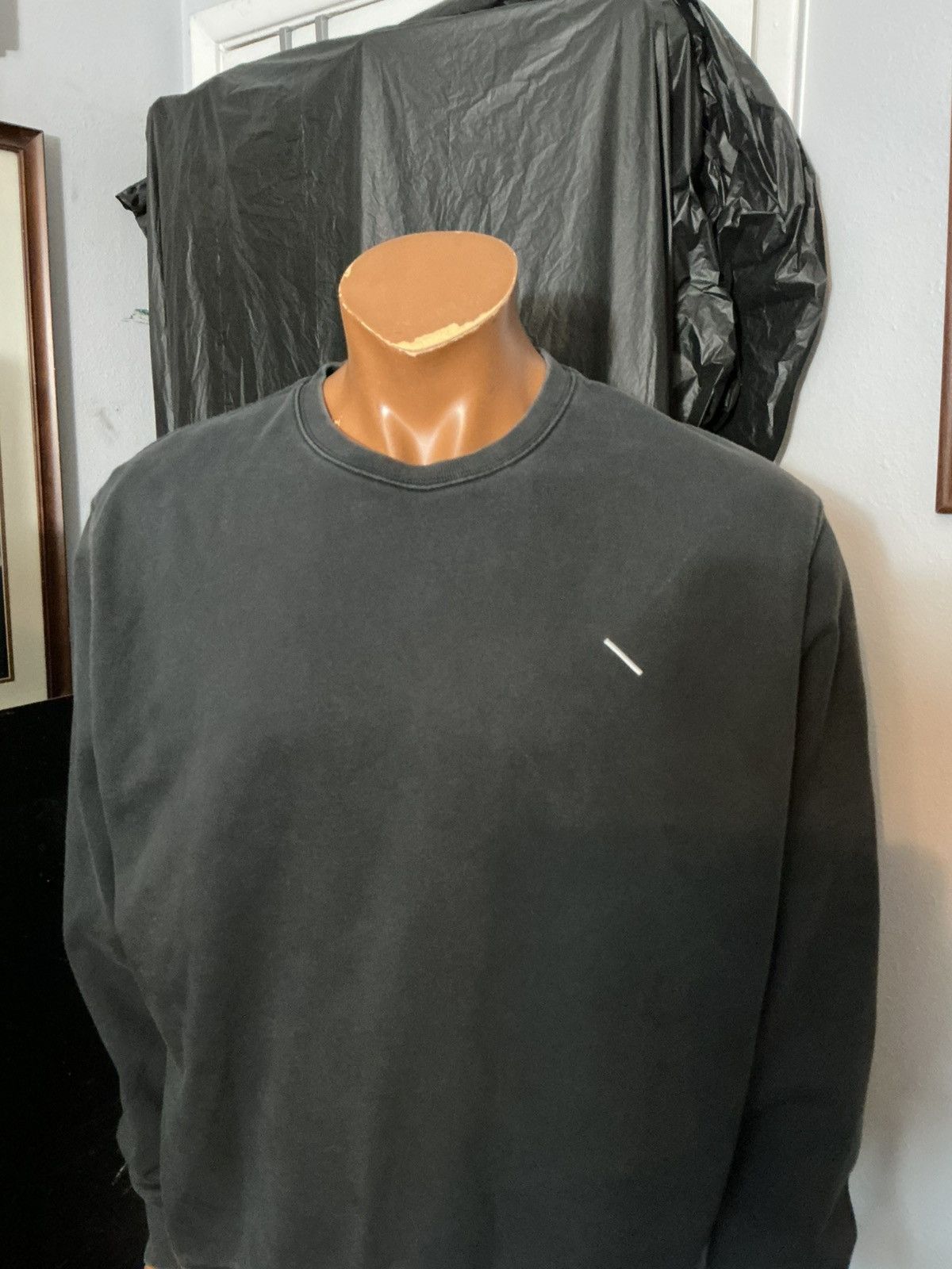 Saturdays NYC $135 Saturdays NYC Bowery Slash Embroidered Sweatshirt Size US XXL / EU 58 / 5 - 10 Thumbnail