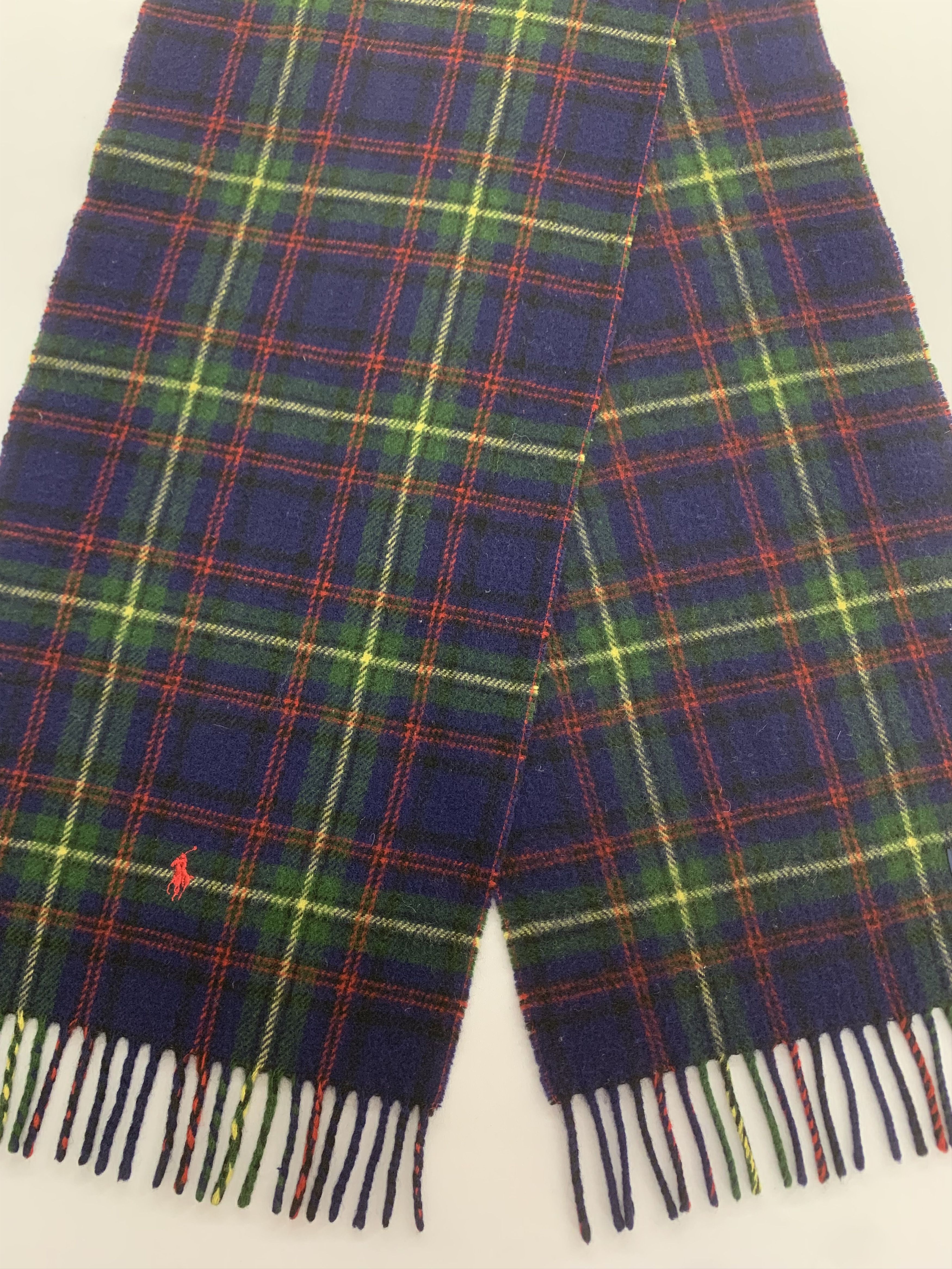 Polo Ralph Lauren Polo Ralph Lauren Scarf Wool Muffler Neck Wrap BL3176 Size ONE SIZE - 3 Thumbnail