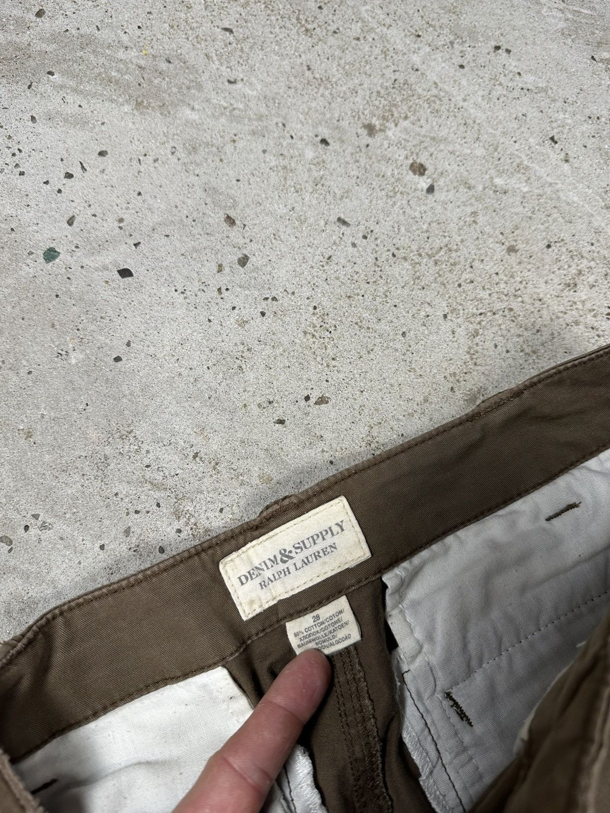Denim & Supply Ralph Lauren Vintage Y2K Denim & Supply Ralph Lauren Brown Cargo Pants Size US 28 / EU 44 - 9 Thumbnail