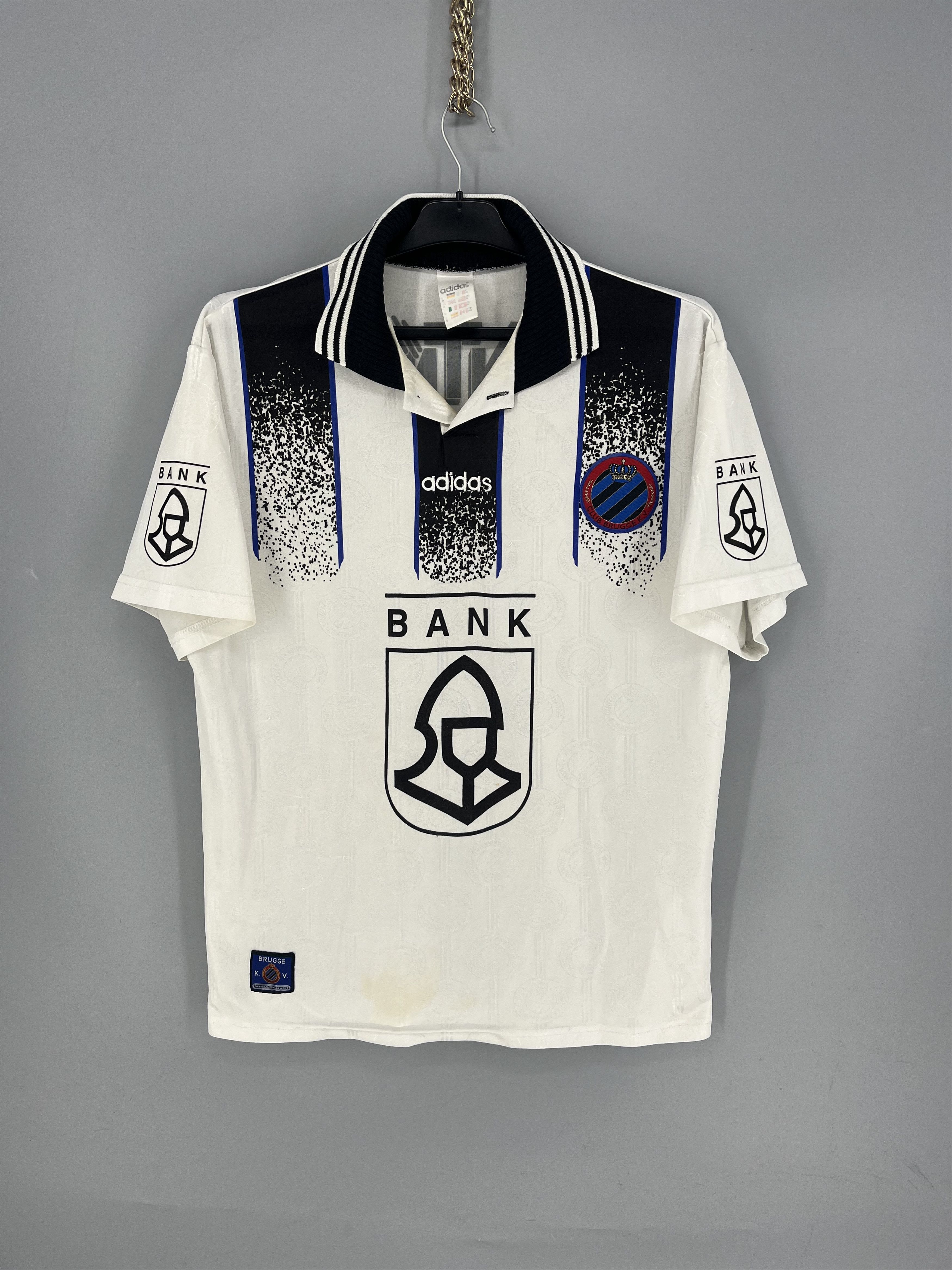 Adidas ADIDAS 1997-98 CLUB BRUGGE SHIRT JERSEY S- Size US M / EU 48-50 / 2 - 1 Thumbnail