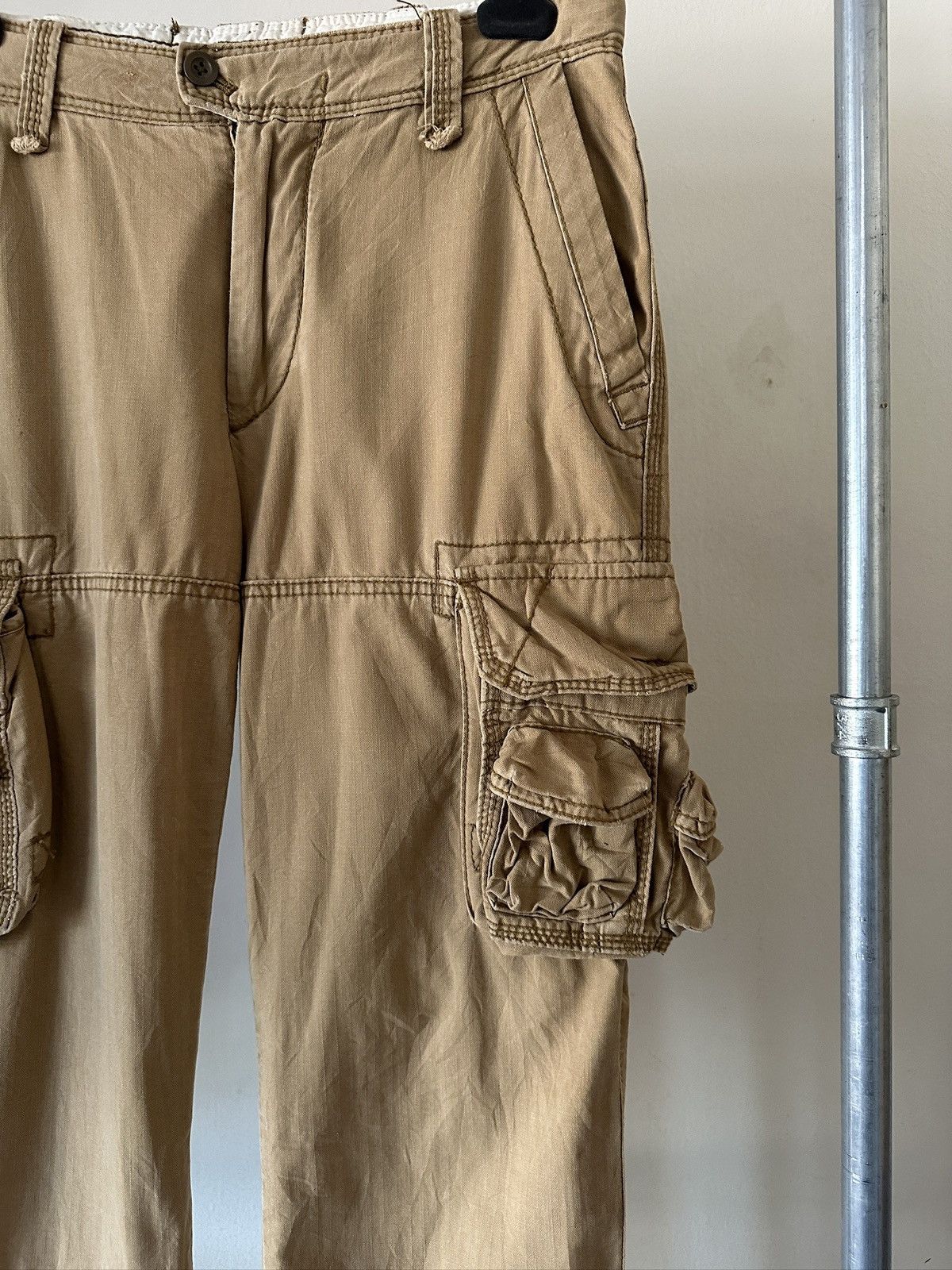 Polo Ralph Lauren 2000s Polo Ralph Lauren Multipocket Cargo Pant Size US 31 - 4 Thumbnail
