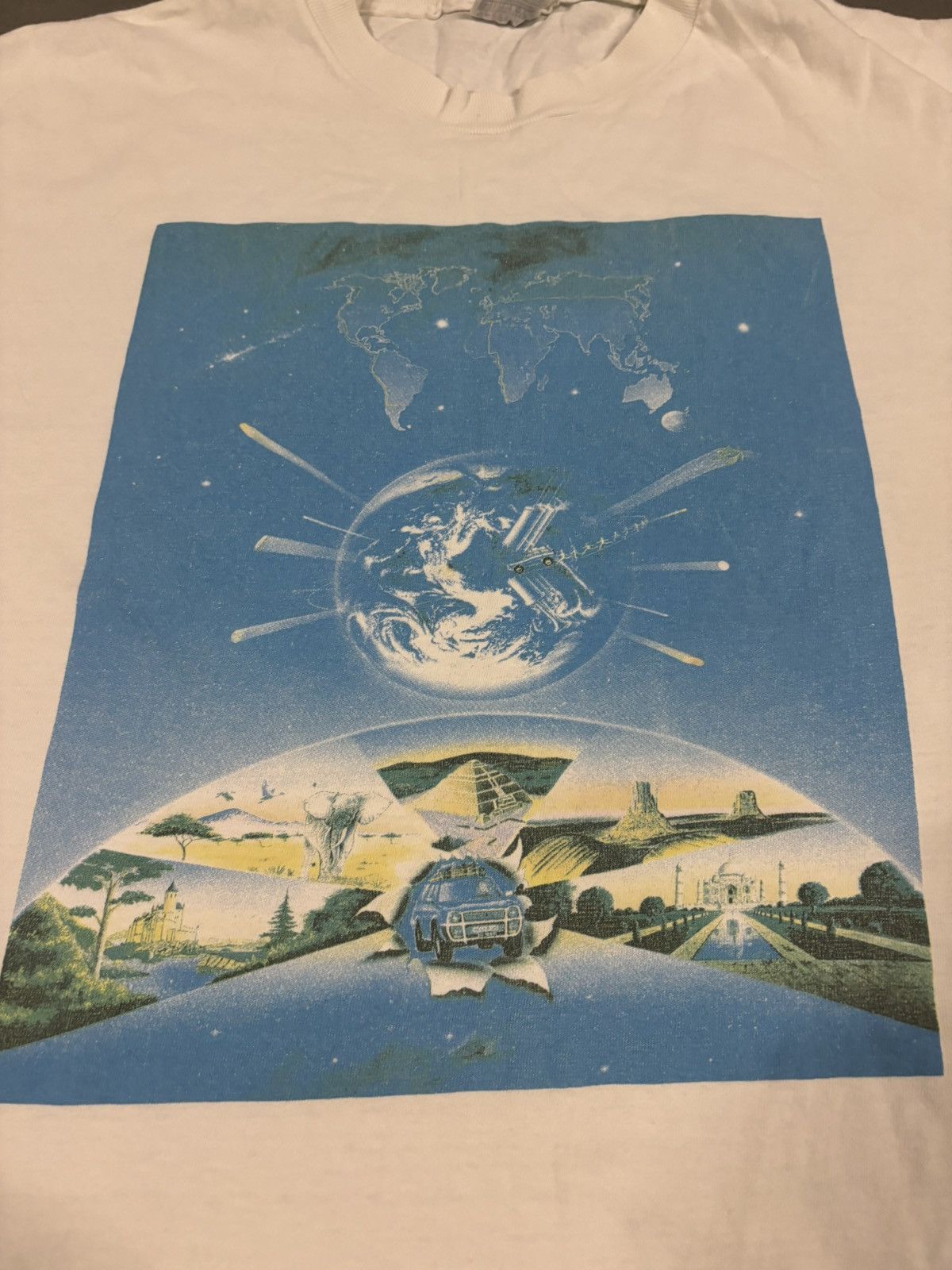Hanes × Vintage Vintage India Exotic Tee 80s Size US XL / EU 56 / 4 - 2 Thumbnail