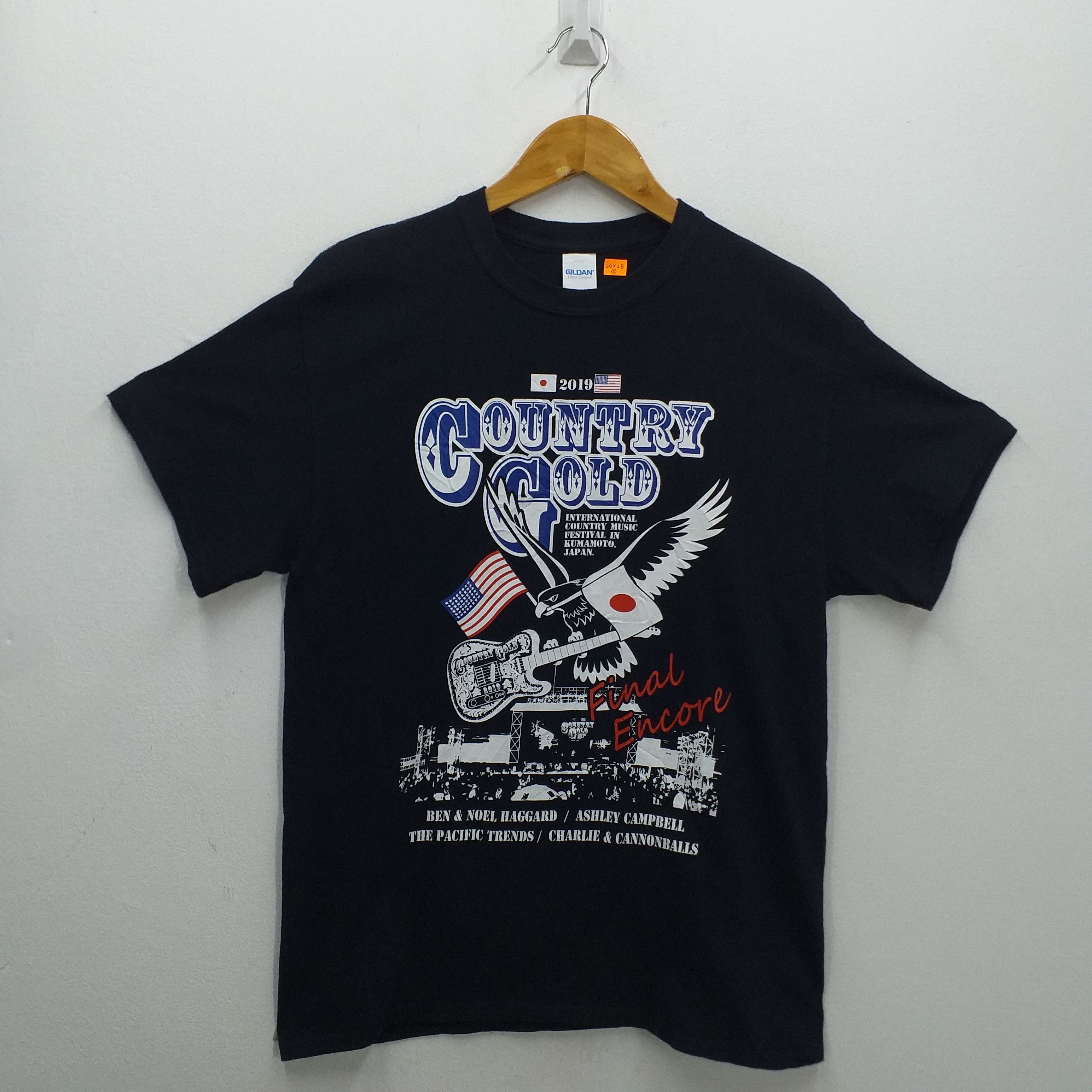 Band Tees Vintage Country Rock Festival in Japan Medium T-shirt -E038 Size US M / EU 48-50 / 2 - 1 Thumbnail