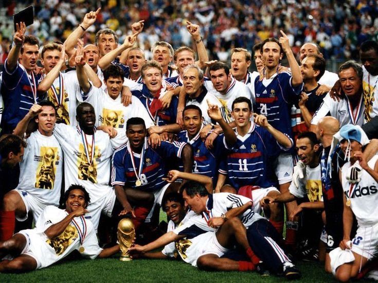 Vintage Very Rare Fifa World Cup 1998 Size US XL / EU 56 / 4 - 9 Thumbnail